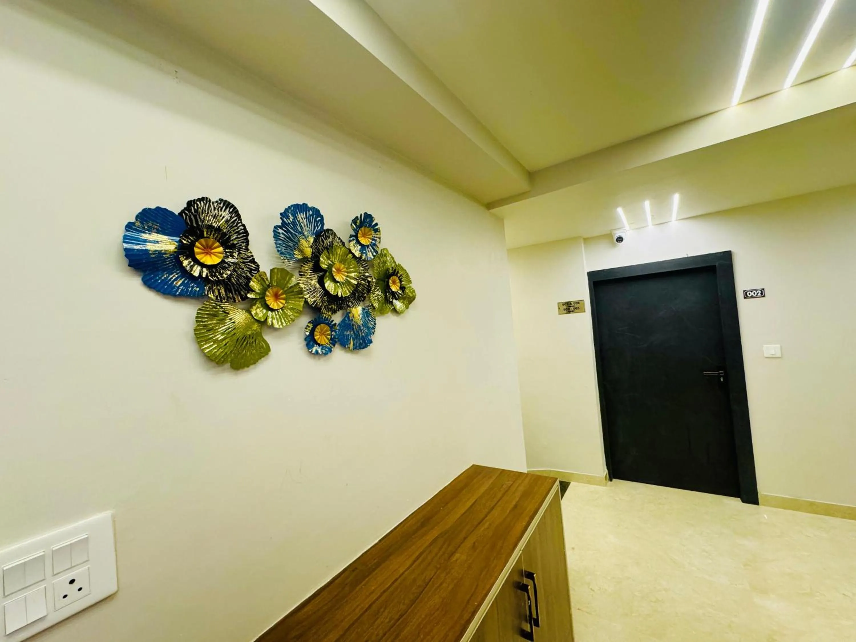 Decorative detail in Hotel Najaf Palace