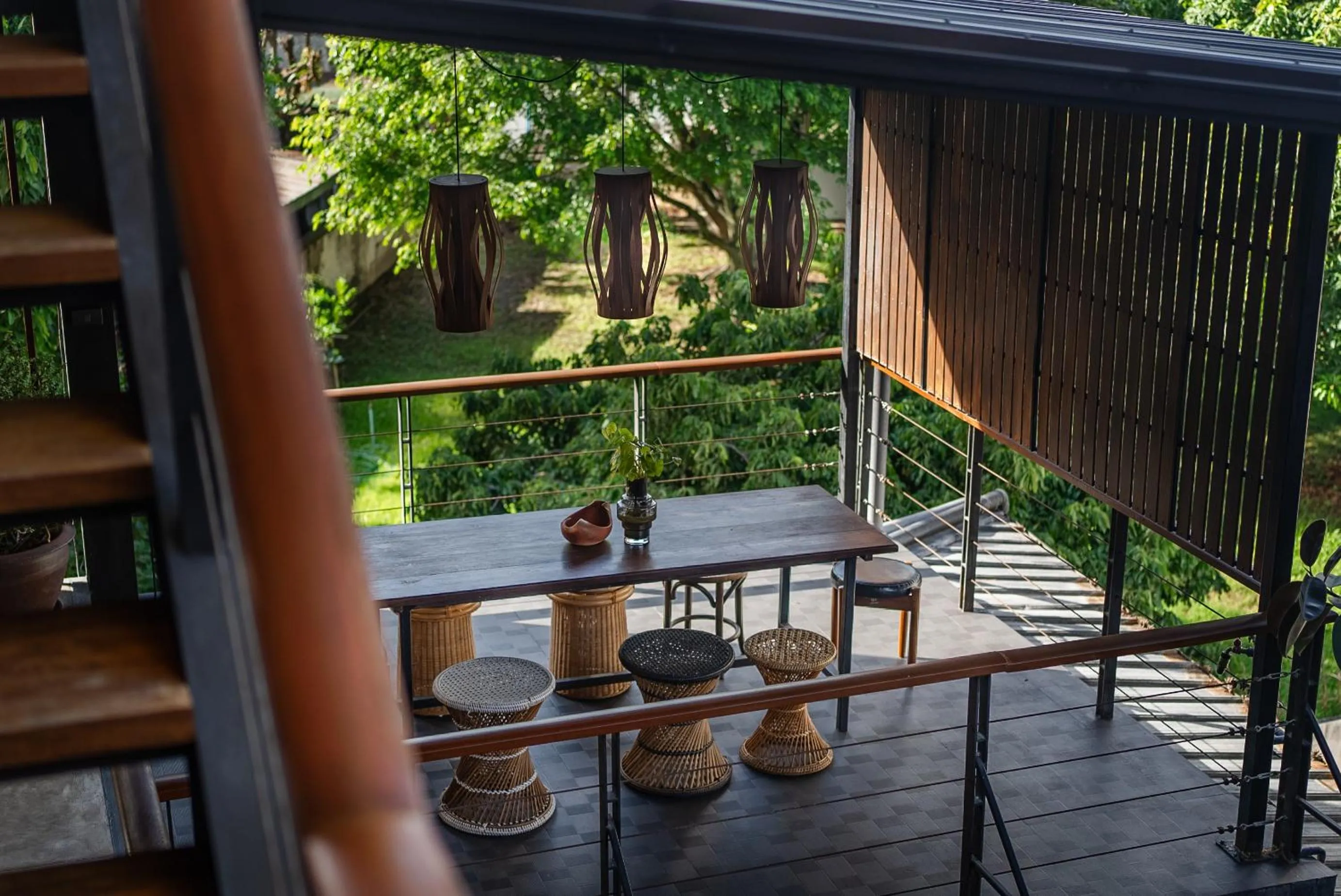 Balcony/Terrace in The Hotel Journal Chiangmai