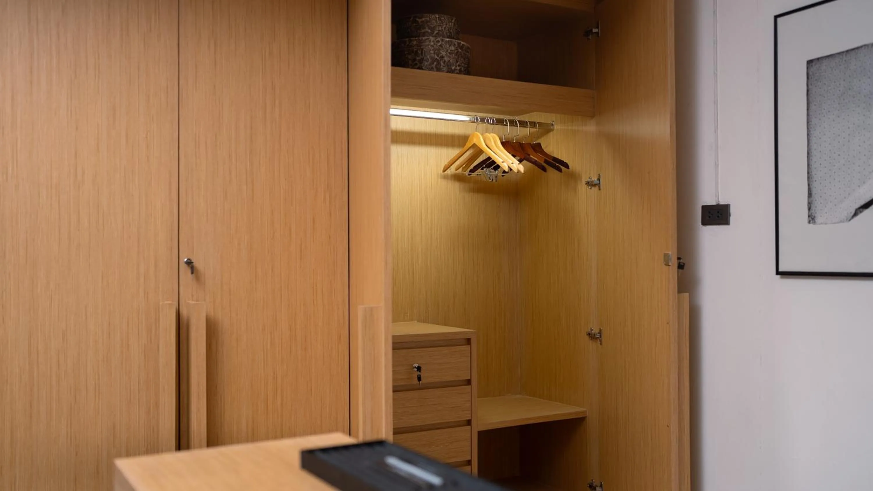 wardrobe in The Hotel Journal Chiangmai