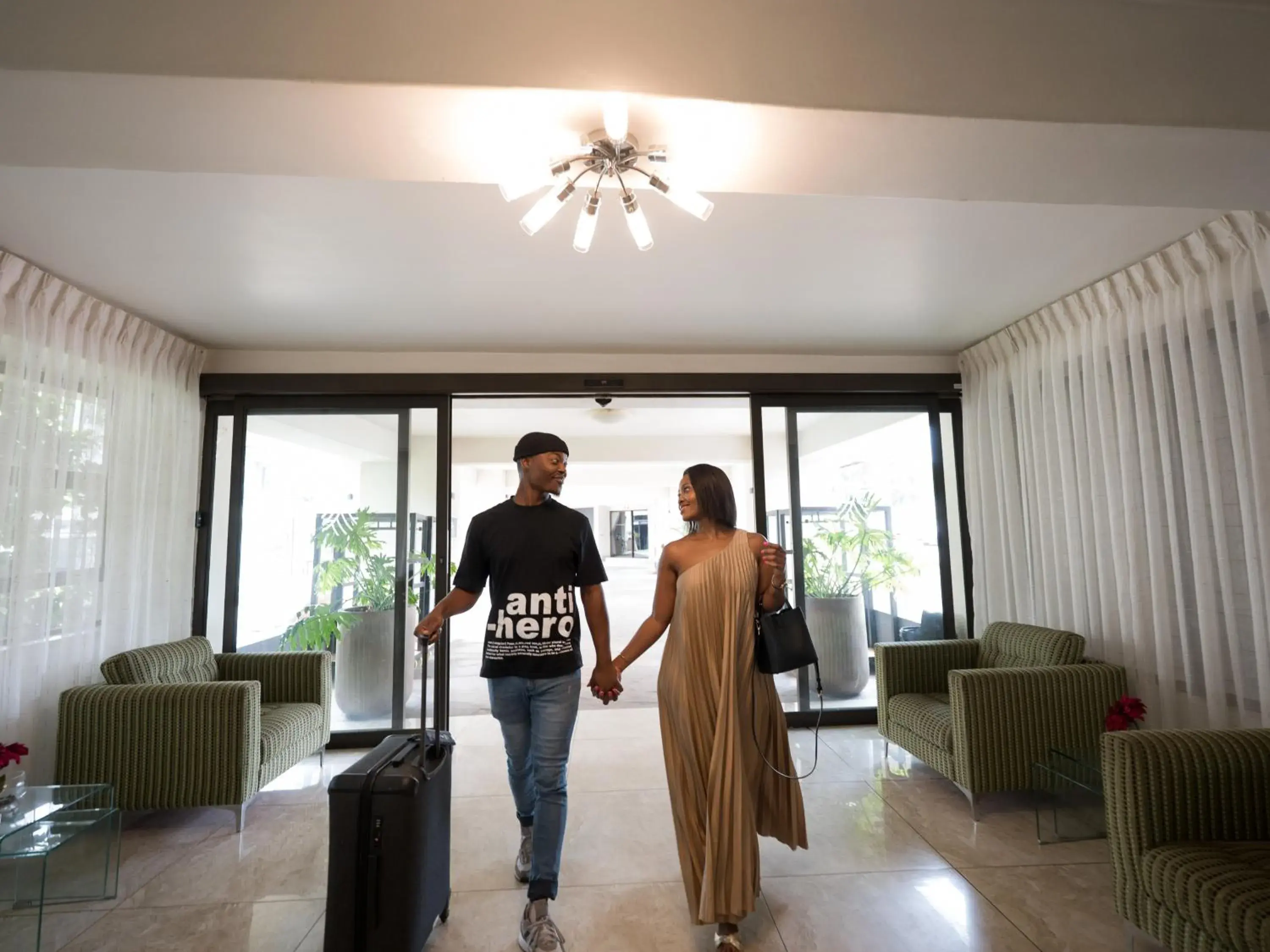 Lobby or reception in ANEW Hotel & Convention Centre OR Tambo Johannesburg Lobby or reception in ANEW Hotel & Convention Centre OR Tambo Johannesburg