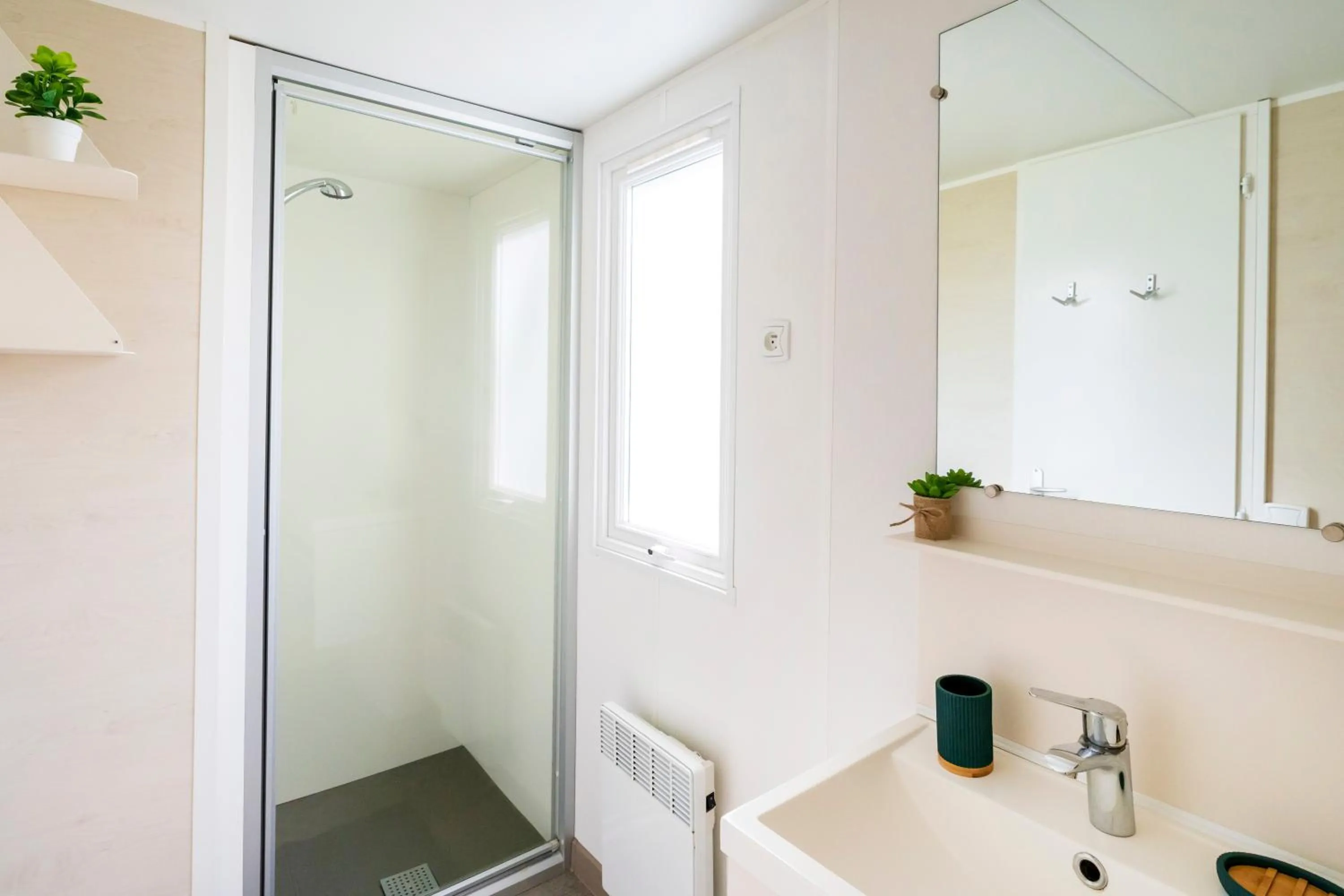 Bathroom in Camping Les Oyats
