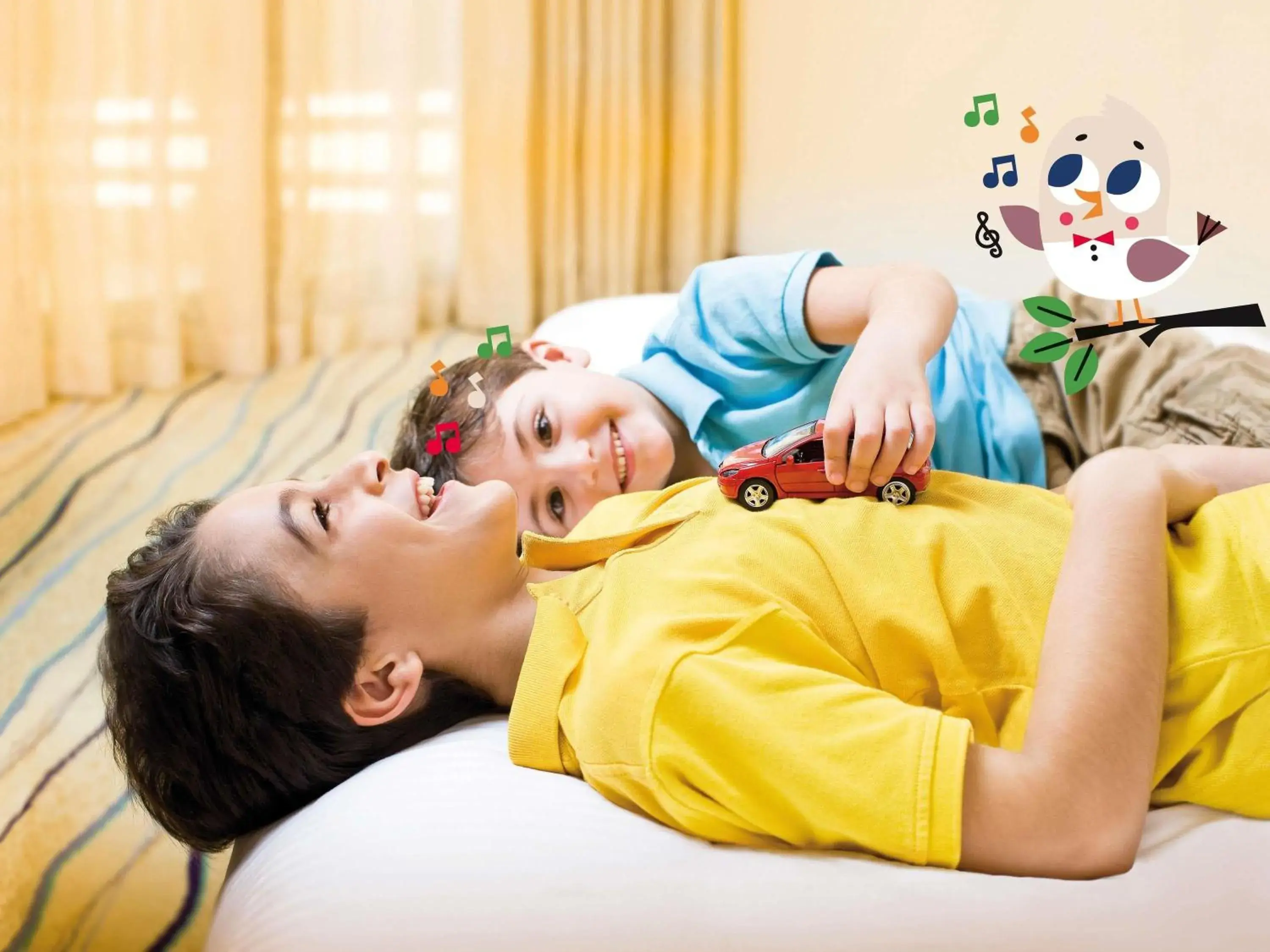 Bedroom in Mövenpick Hotel Sukhumvit 15 Bangkok Bedroom in Mövenpick Hotel Sukhumvit 15 Bangkok