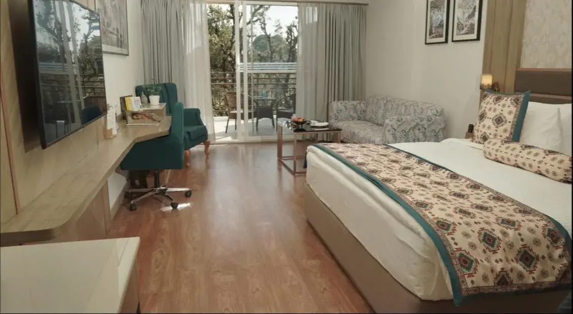 Suite Complimentary Welcome drink on arrival and 20% off on F&B Service and 20% off on Spa - single occupancy in Fortune Park Moksha, Mcleodganj - Member ITC Hotels' Group Suite Complimentary Welcome drink on arrival and 20% off on F&B Service and 20% off on Spa - single occupancy in Fortune Park Moksha, Mcleodganj - Member ITC Hotels' Group