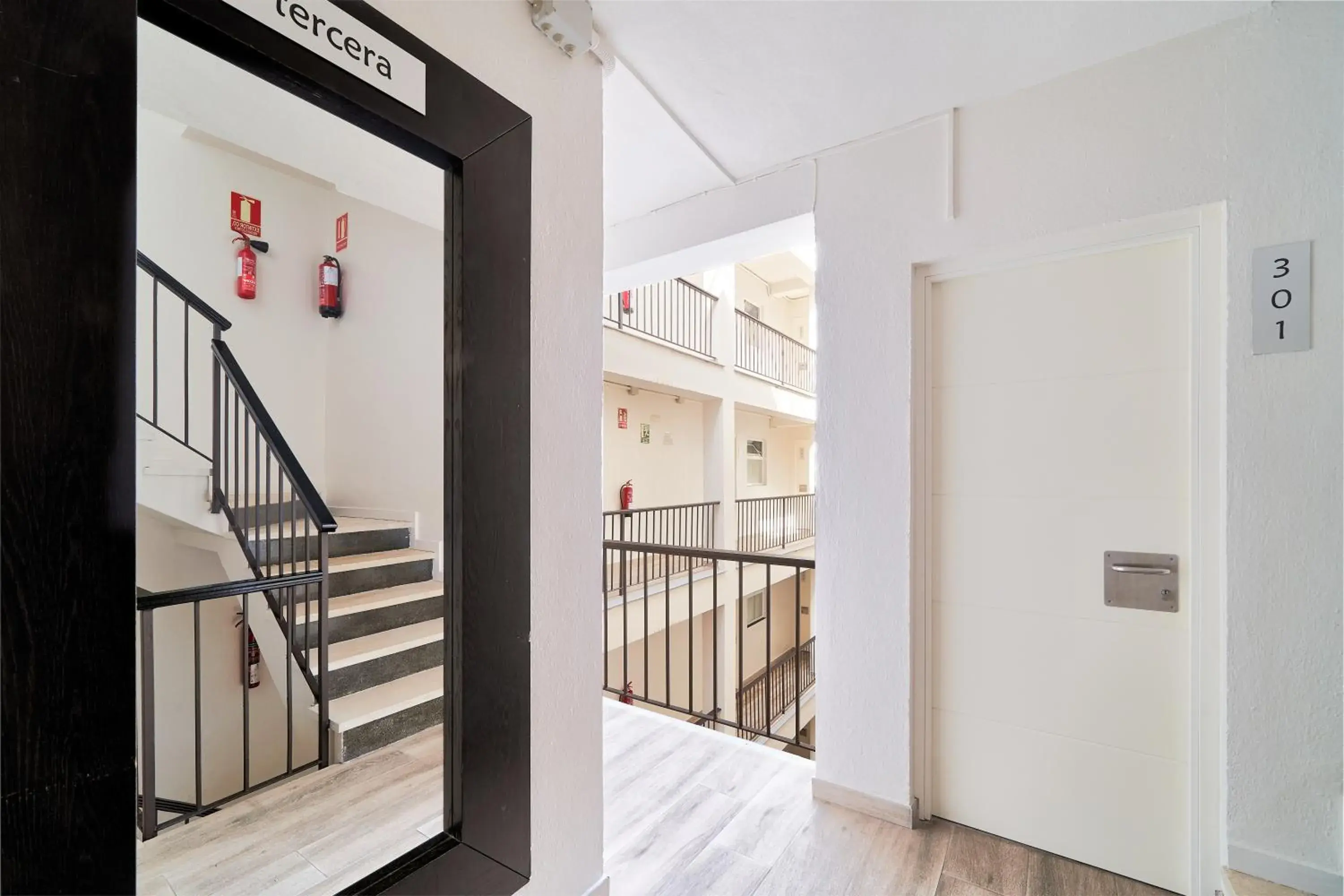 Property building in Hostal Sol y Miel Property building in Hostal Sol y Miel