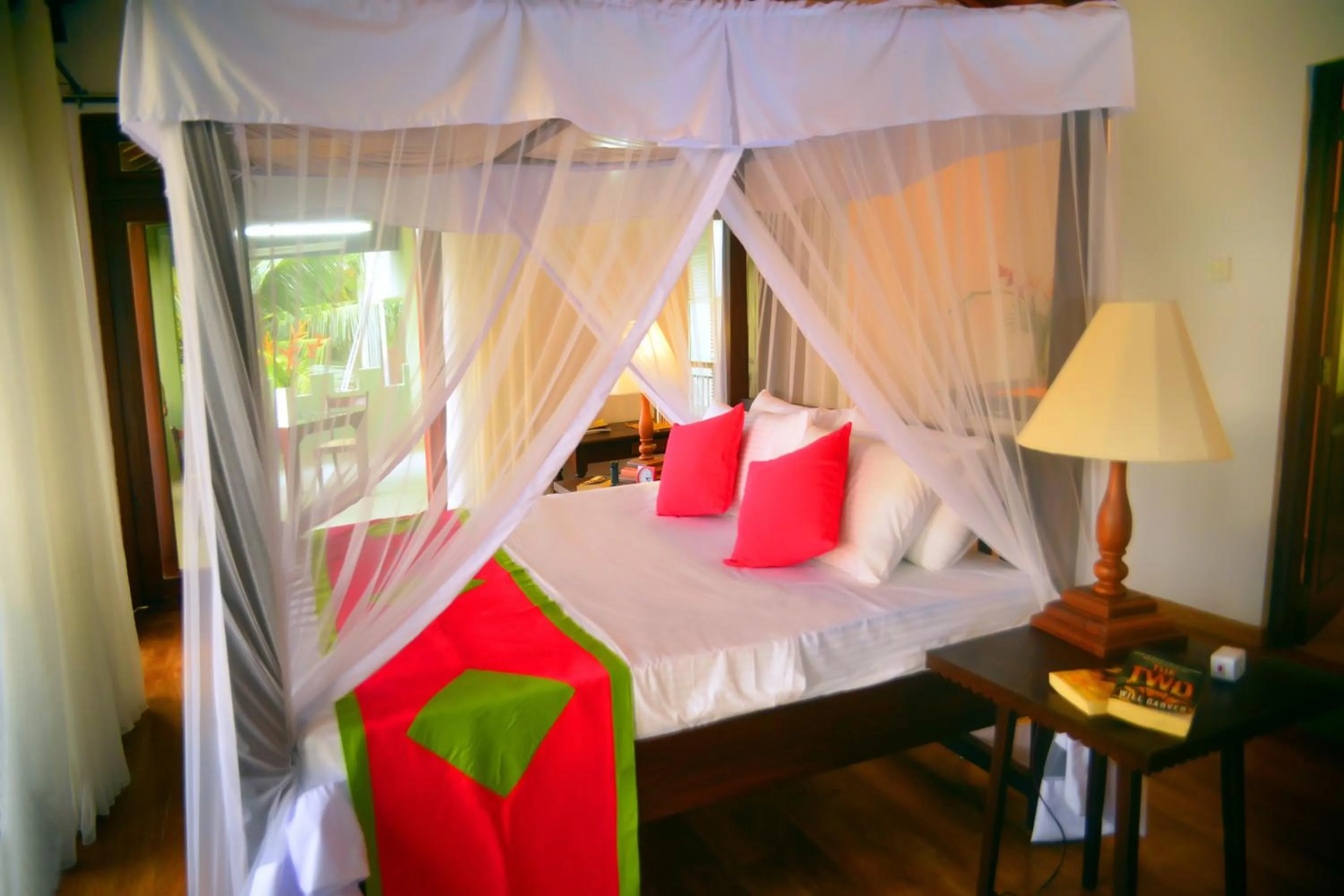 Bed in Tropical Retreat