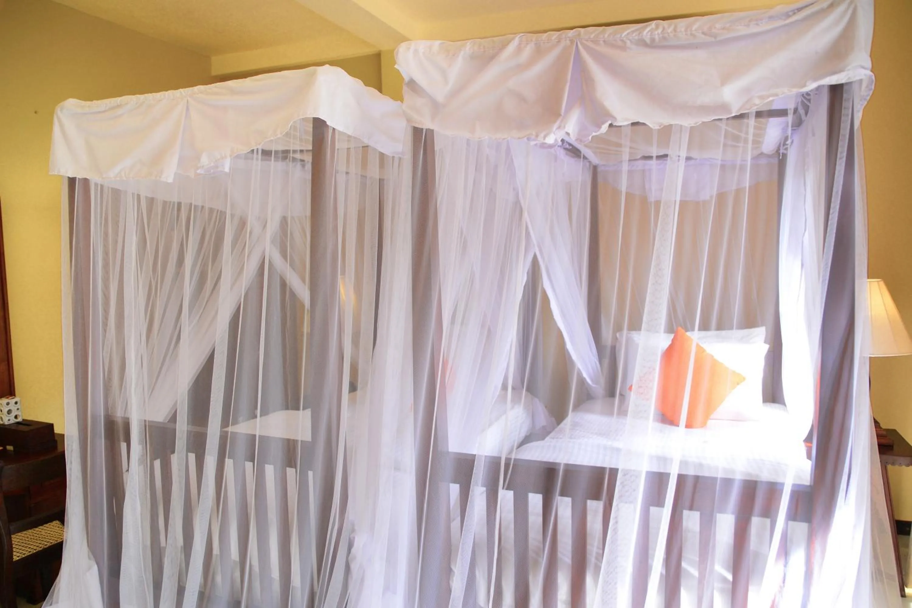 Bedroom in Tropical Retreat