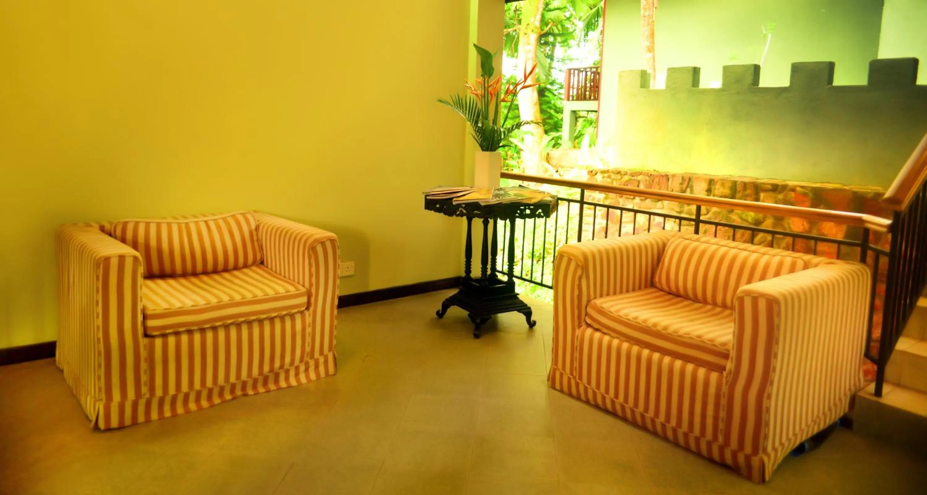 Living room in Tropical Retreat