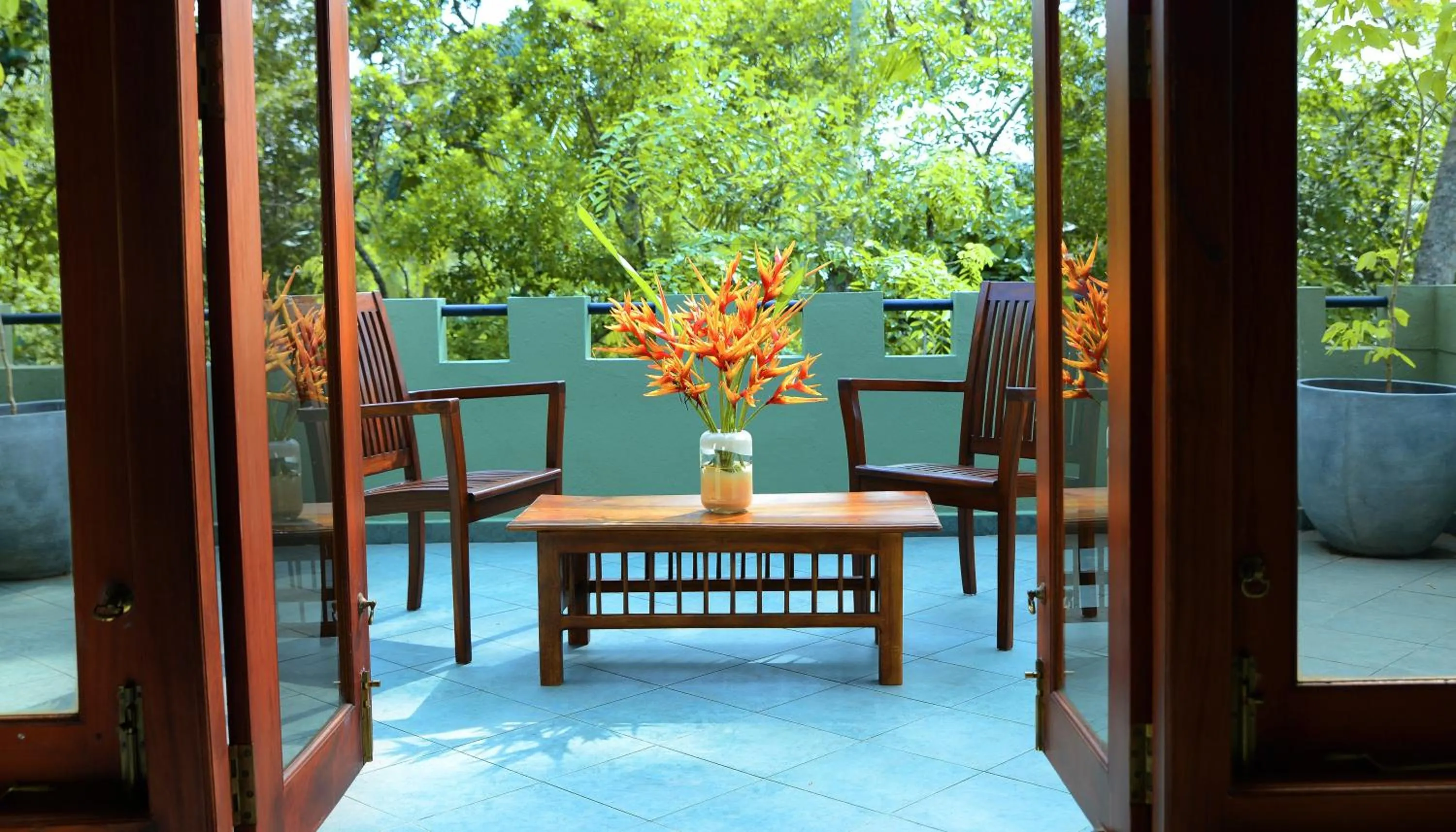 Balcony/Terrace in Tropical Retreat