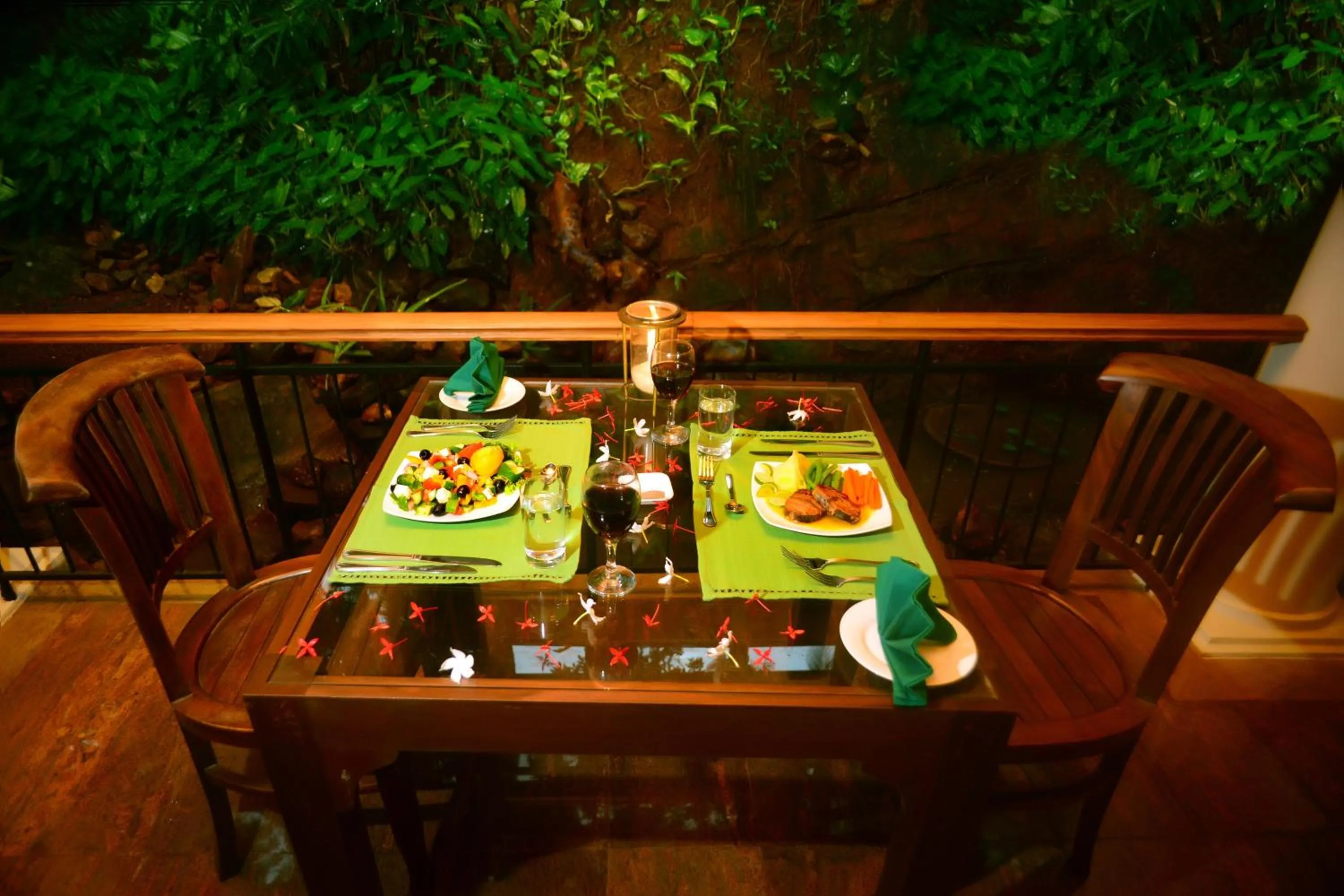 Balcony/Terrace in Tropical Retreat