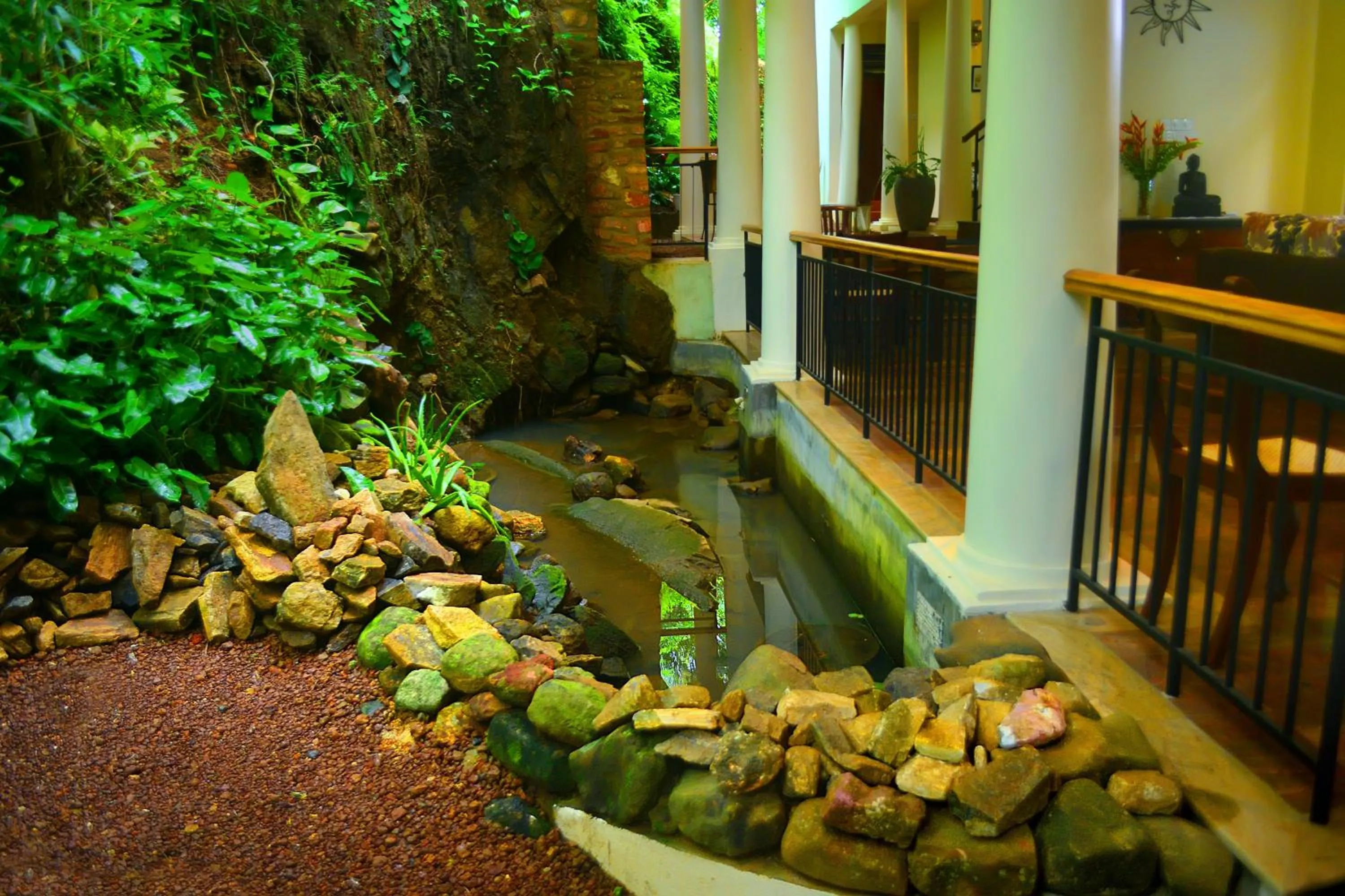 Natural landscape in Tropical Retreat