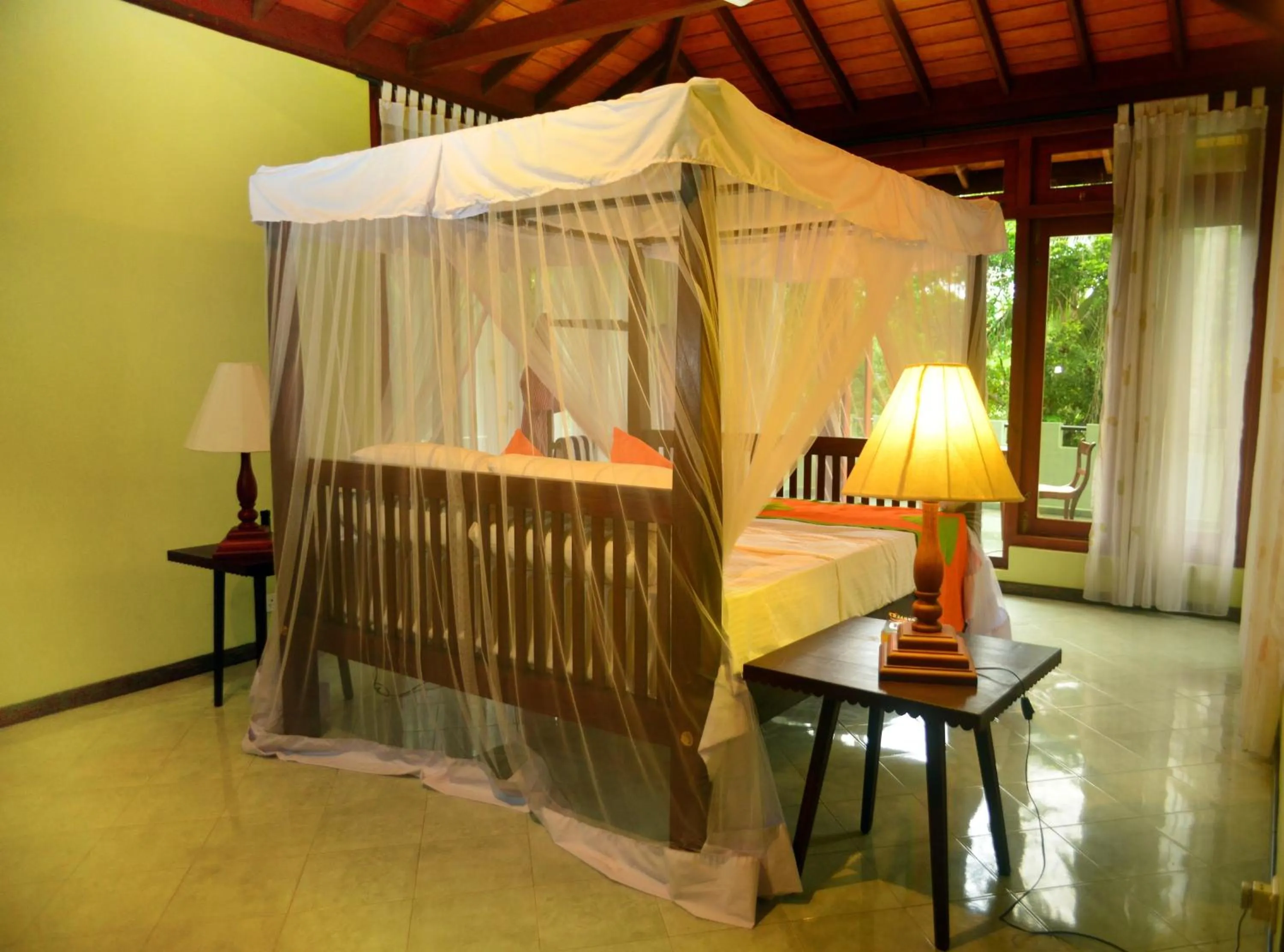 Bedroom in Tropical Retreat