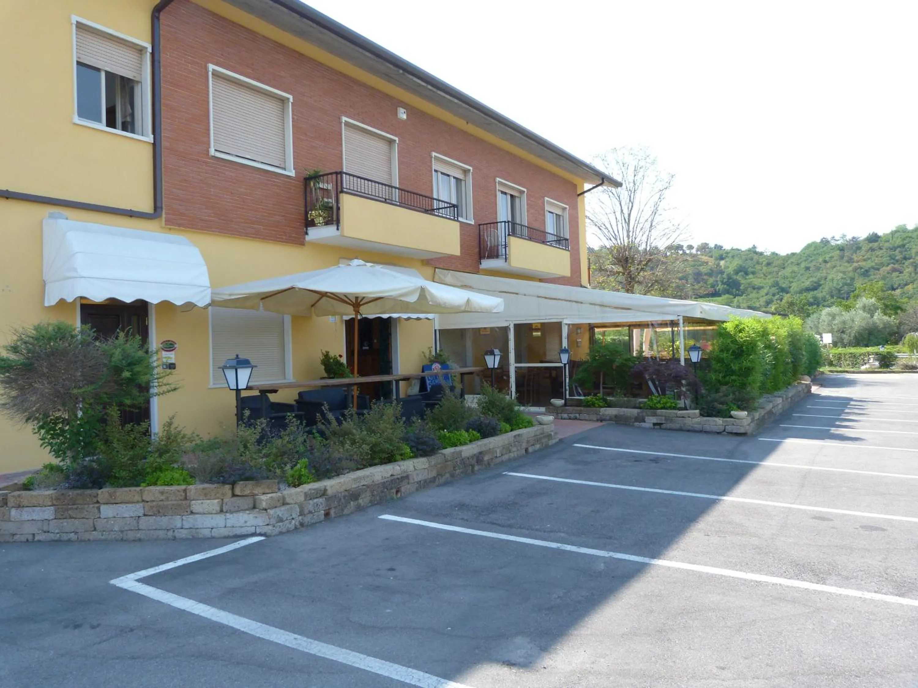 Facade/entrance in Le Colline del Garda