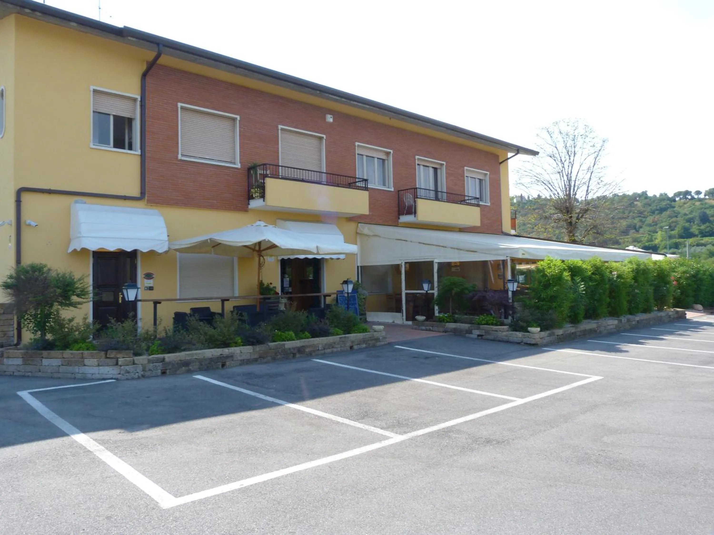 Facade/entrance in Le Colline del Garda
