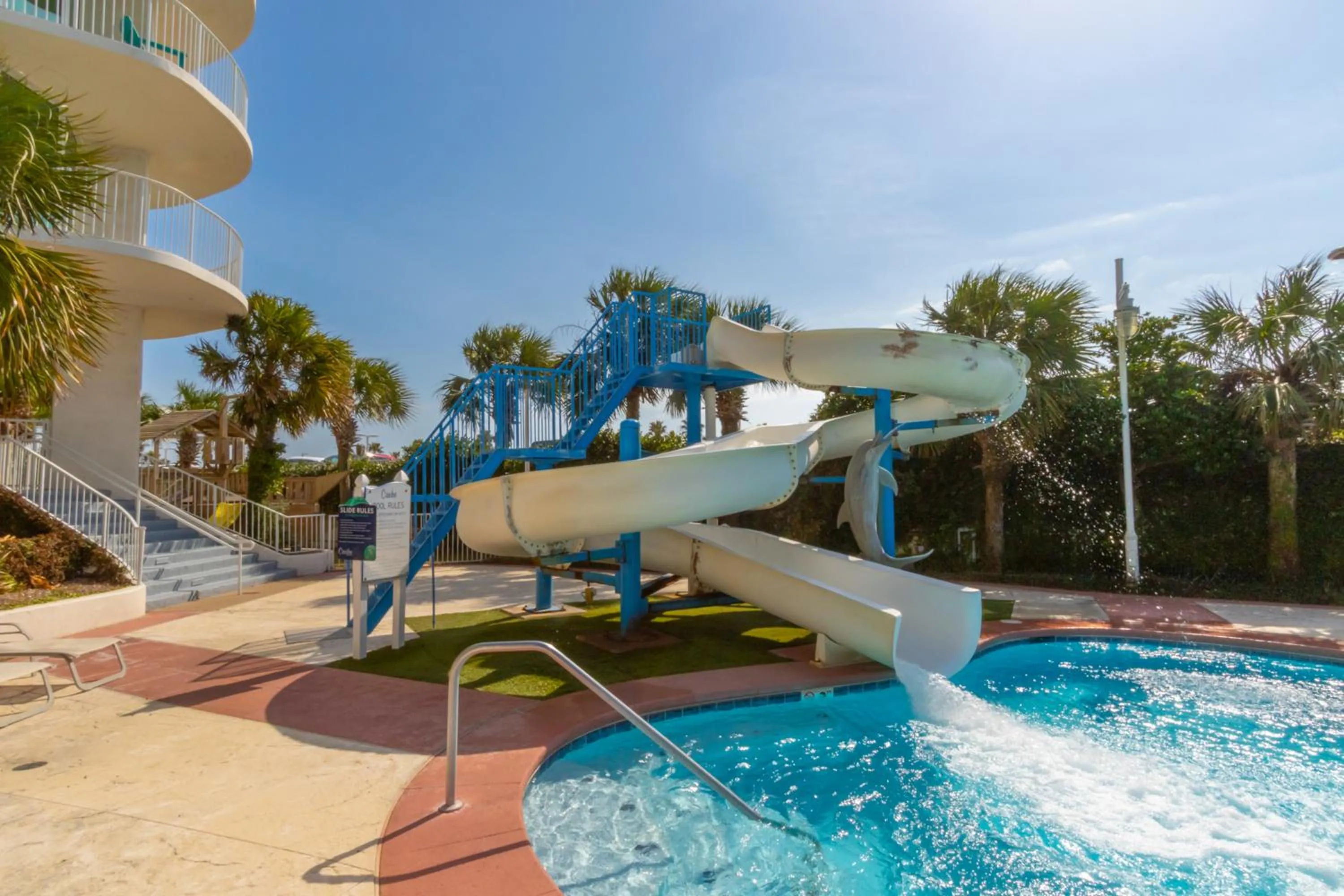 Swimming pool in Caribe Resort by Hosteeva