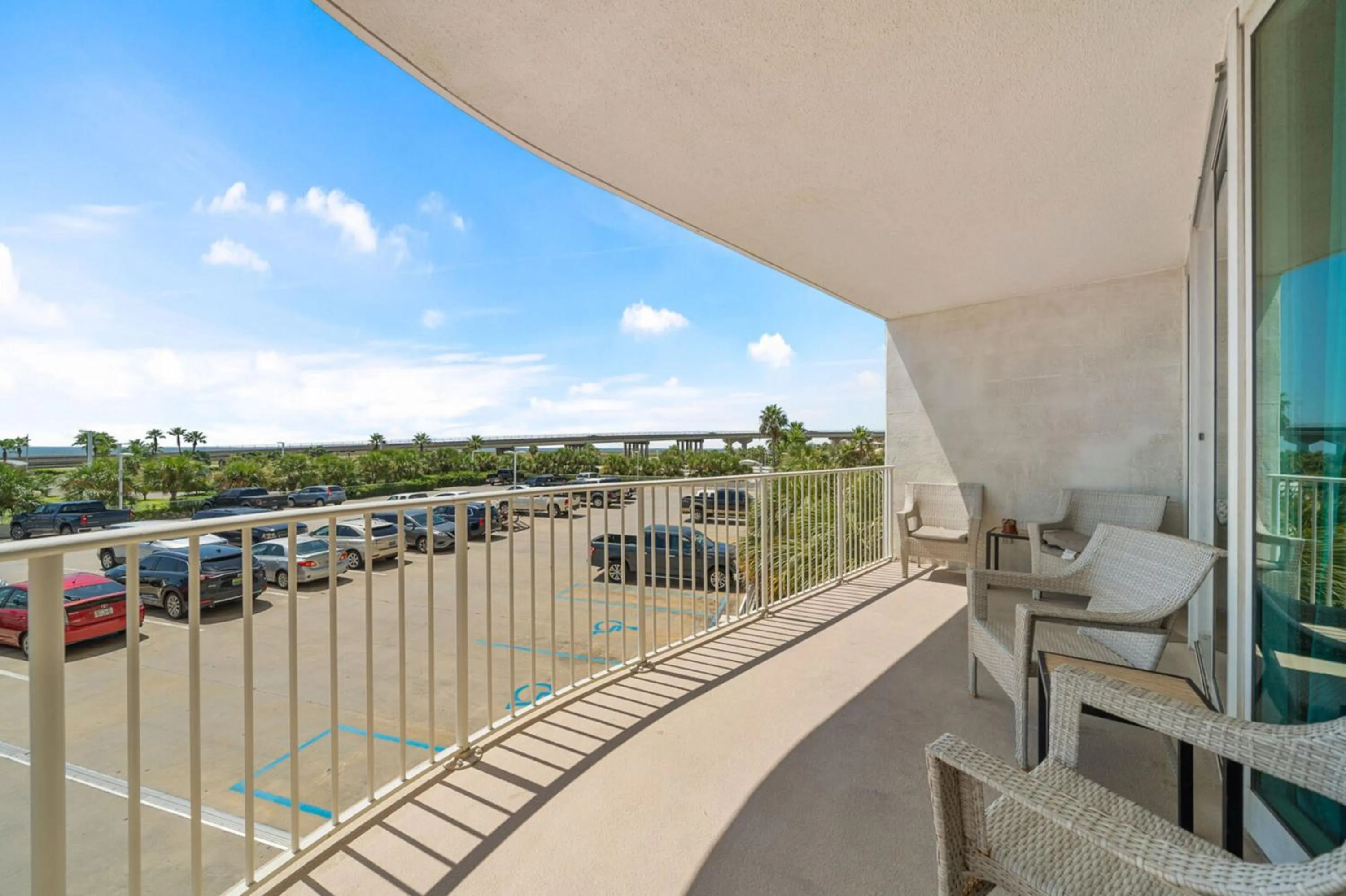 Balcony/Terrace in Caribe Resort by Hosteeva