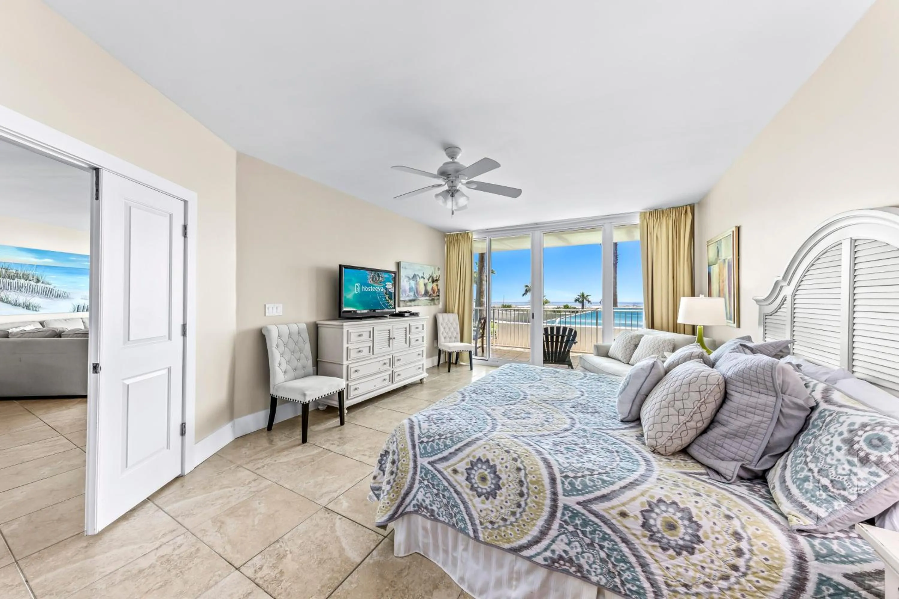 Bedroom in Caribe Resort by Hosteeva