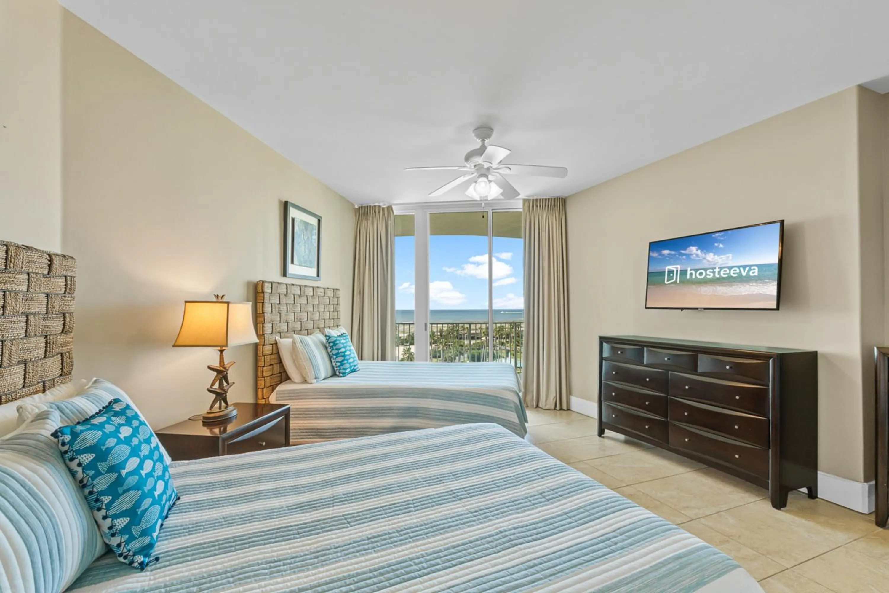 Bedroom, Bed in Caribe Resort by Hosteeva