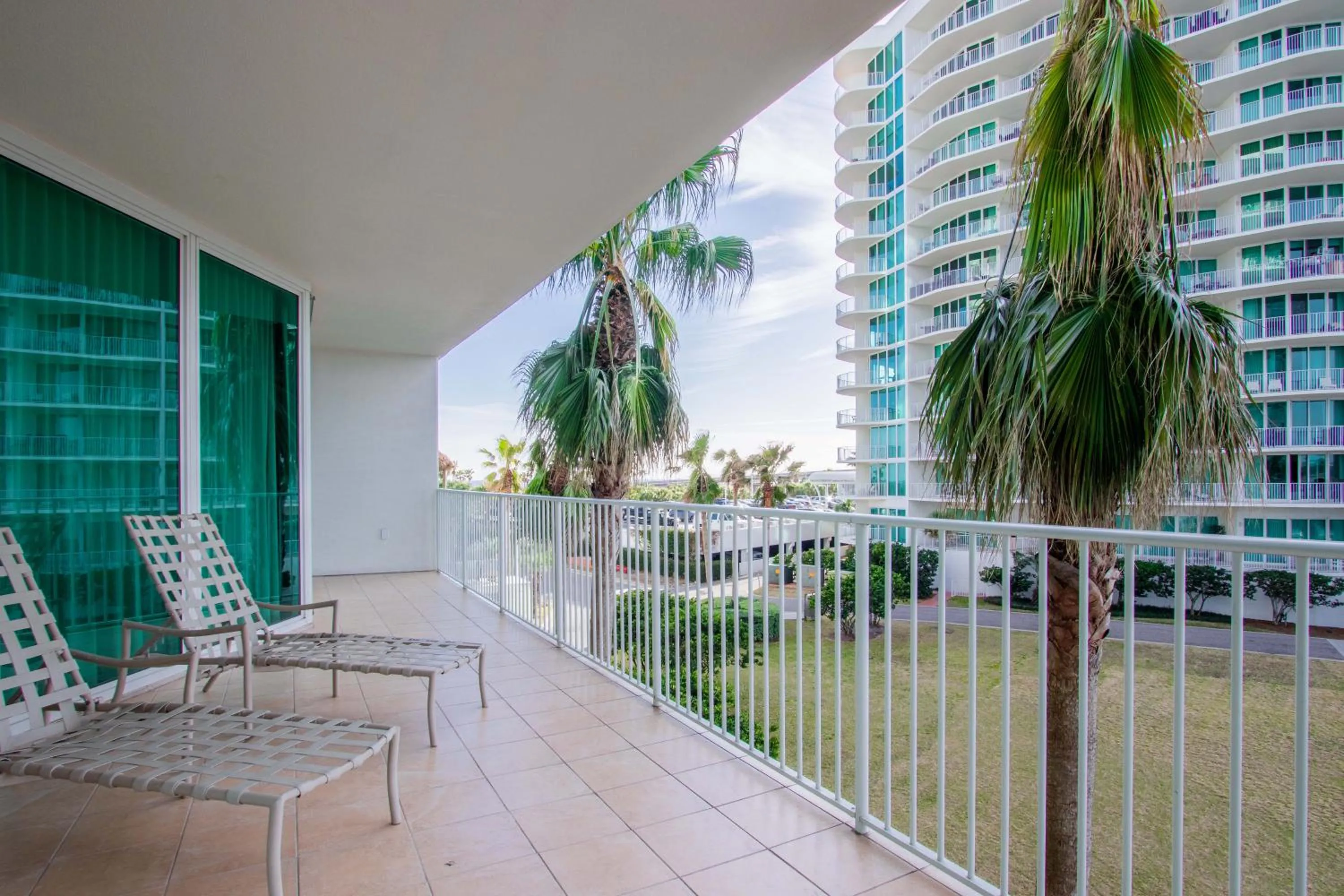 Balcony/Terrace in Caribe Resort by Hosteeva