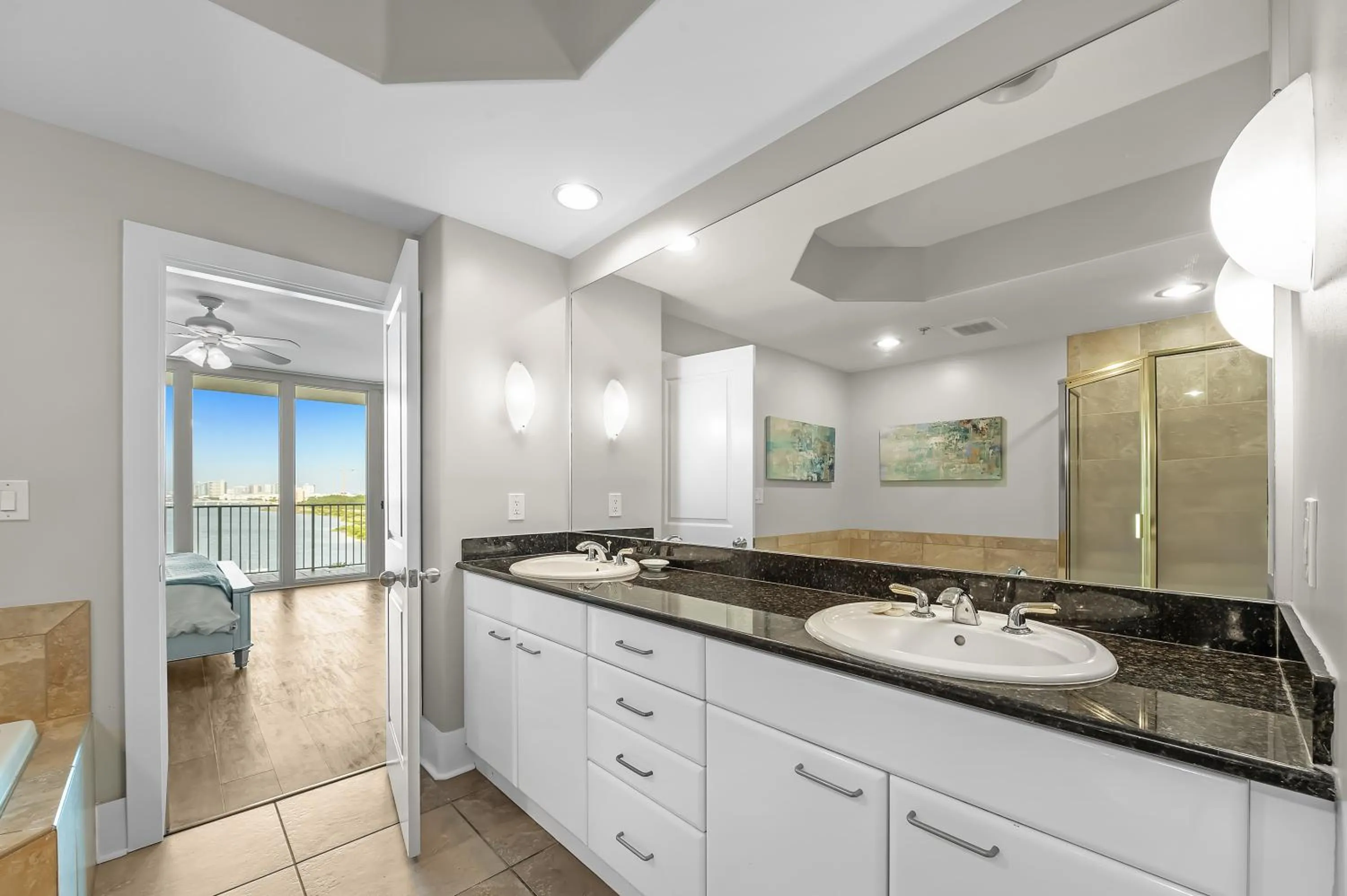 Bathroom in Caribe Resort by Hosteeva