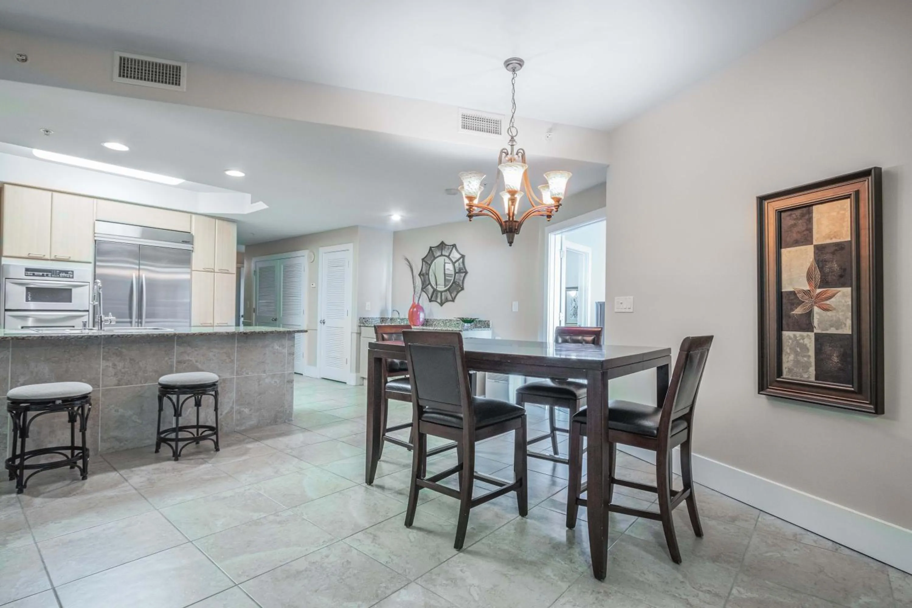 Dining area in Caribe Resort by Hosteeva