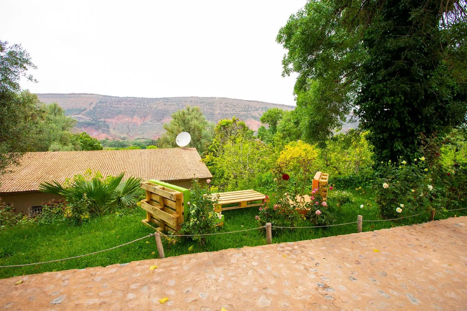 Balcony/Terrace in The garden of Asni