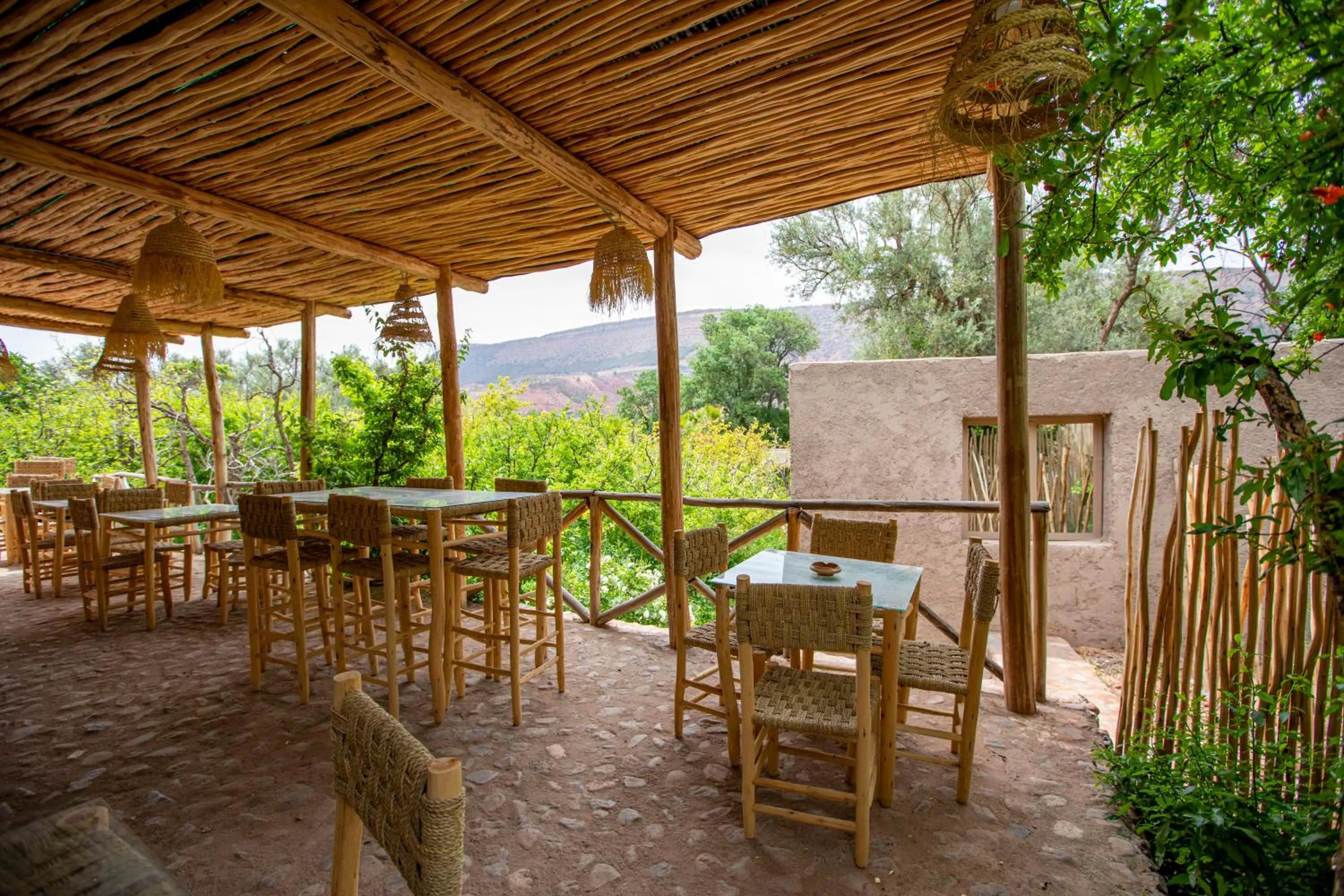 The garden of Asni