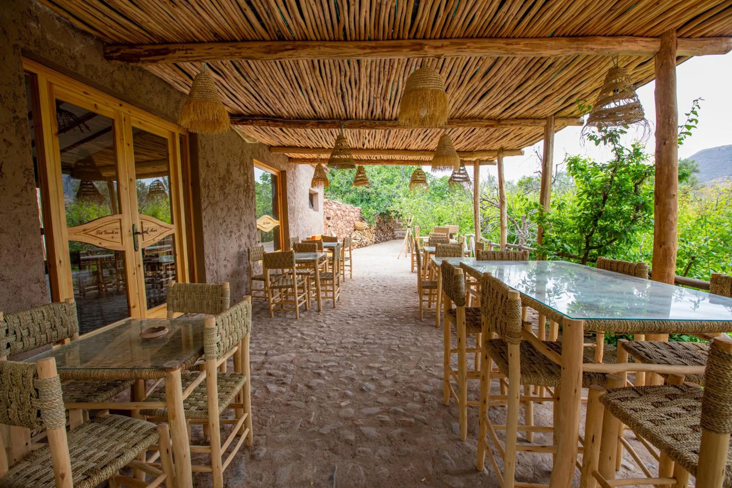 The garden of Asni