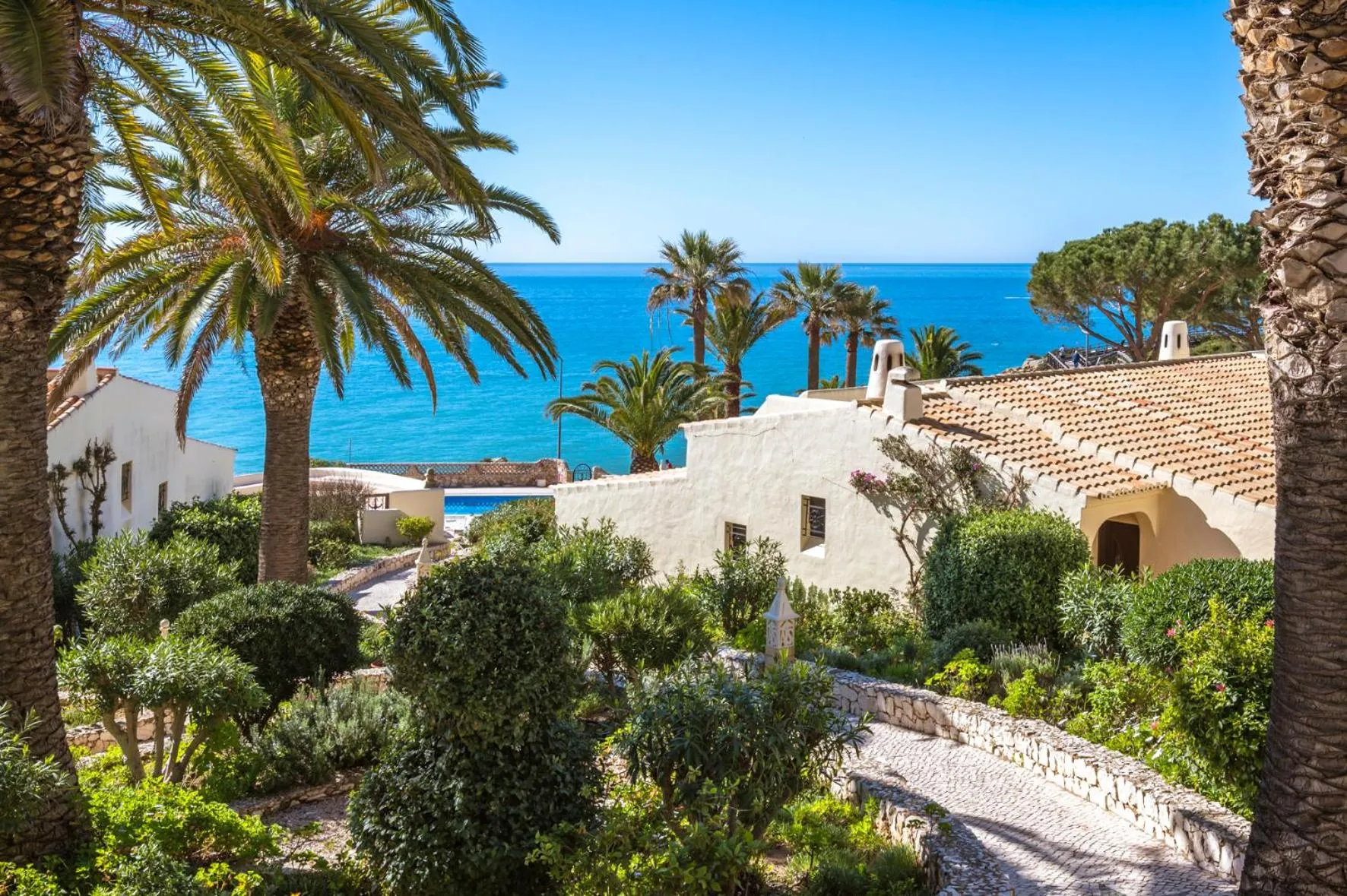 Natural landscape in Algar Seco Parque