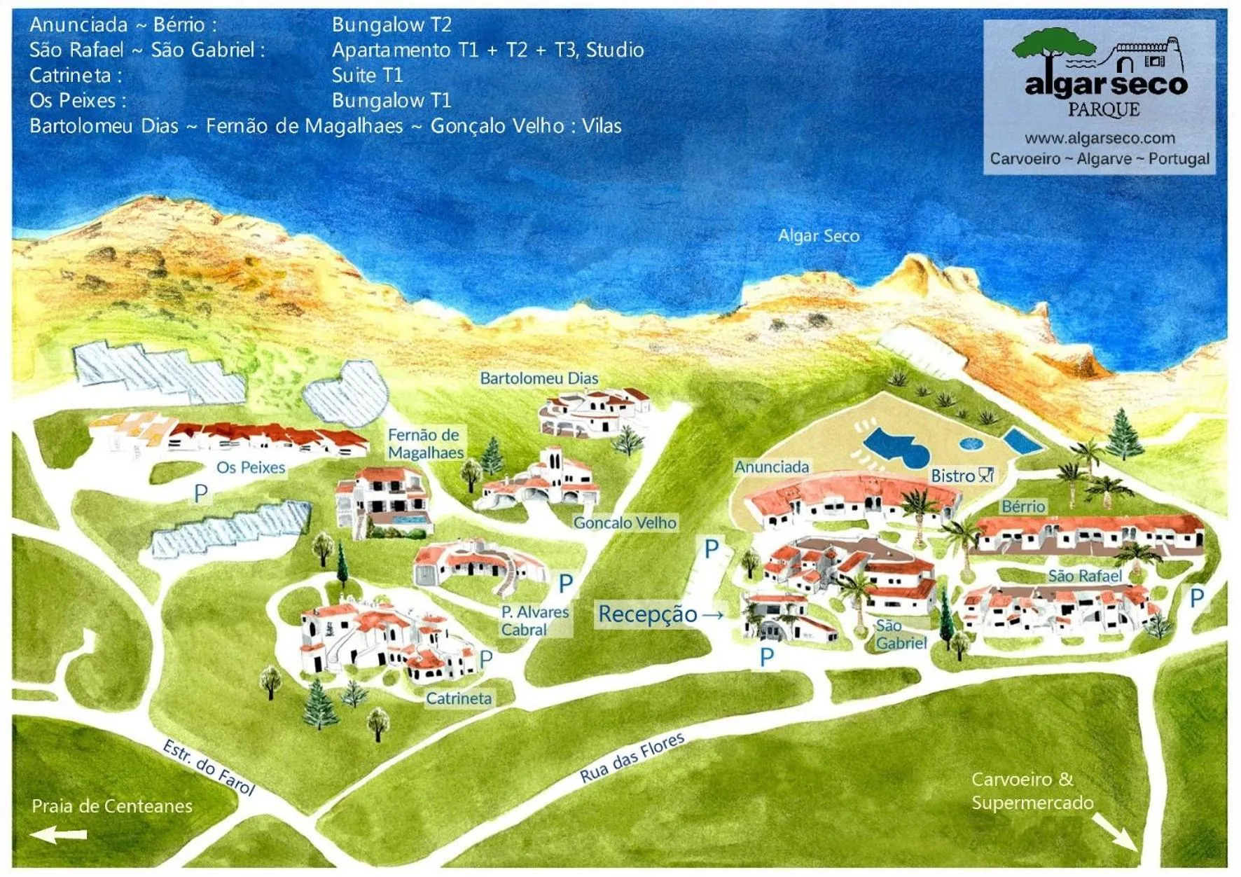 On site in Algar Seco Parque