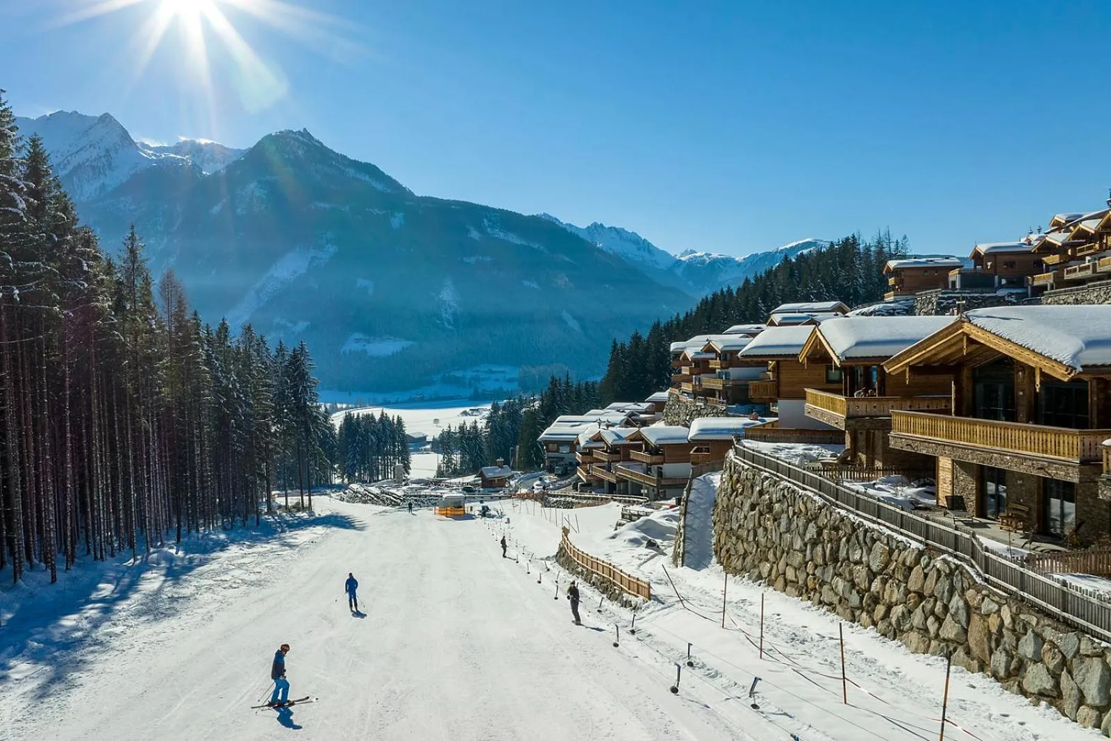 Winter in Nationalpark Chalet Schlieferspitze