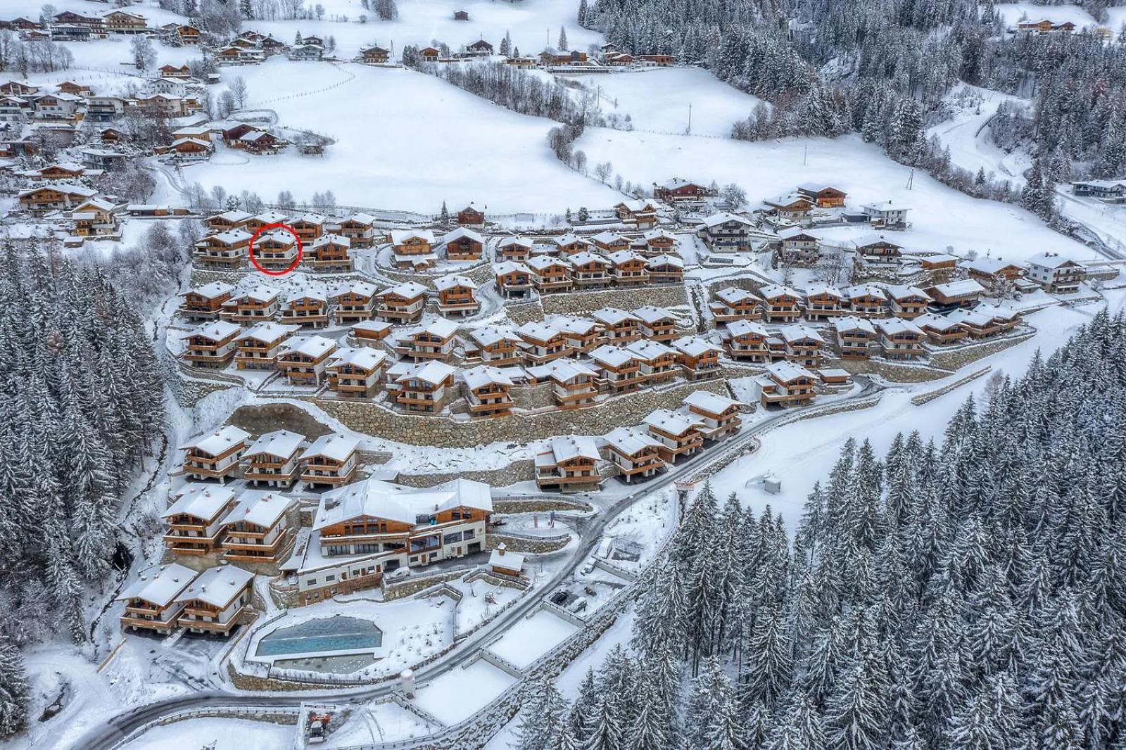 Winter in Nationalpark Chalet Schlieferspitze
