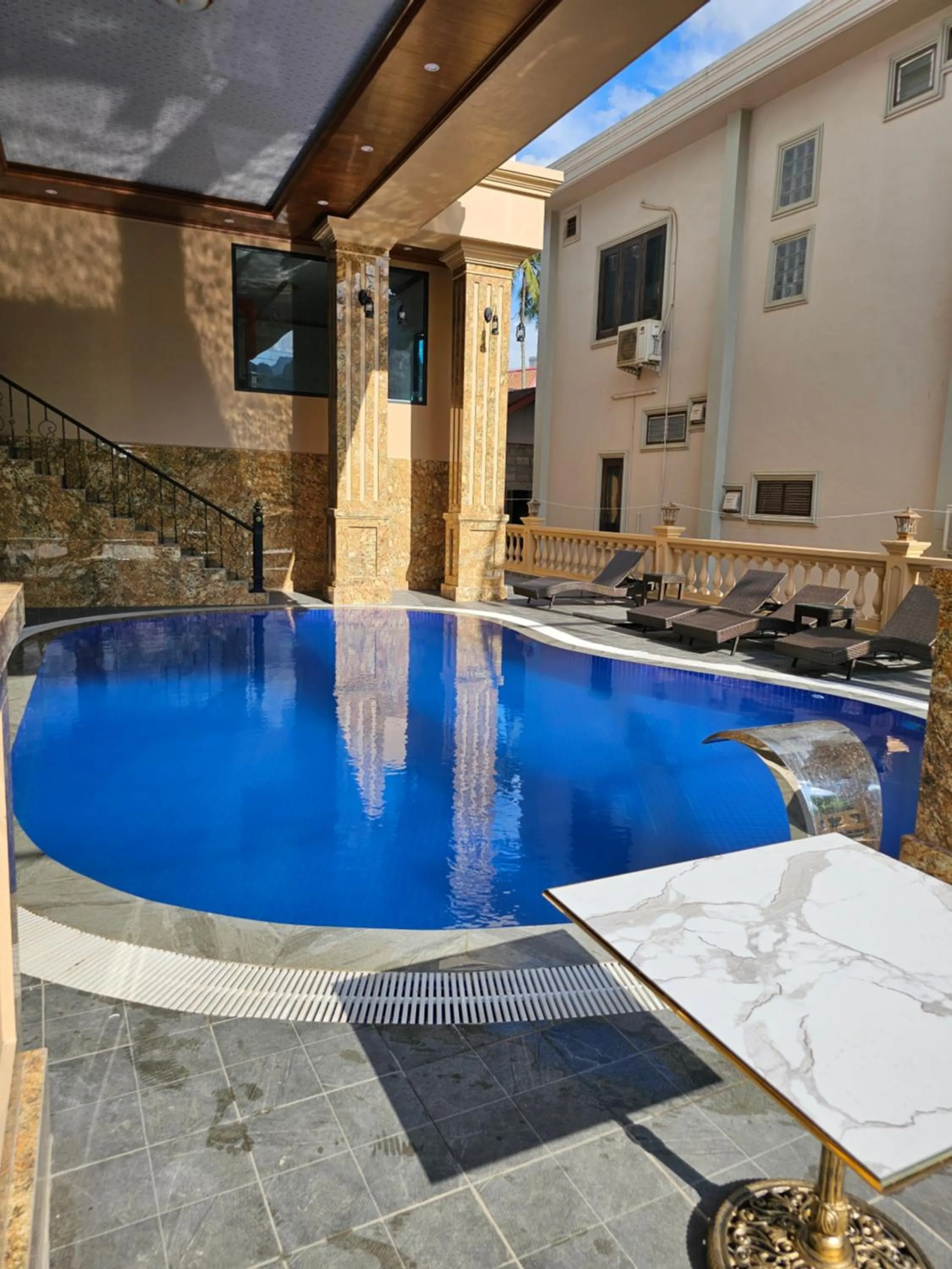 Swimming pool in Sky hotel