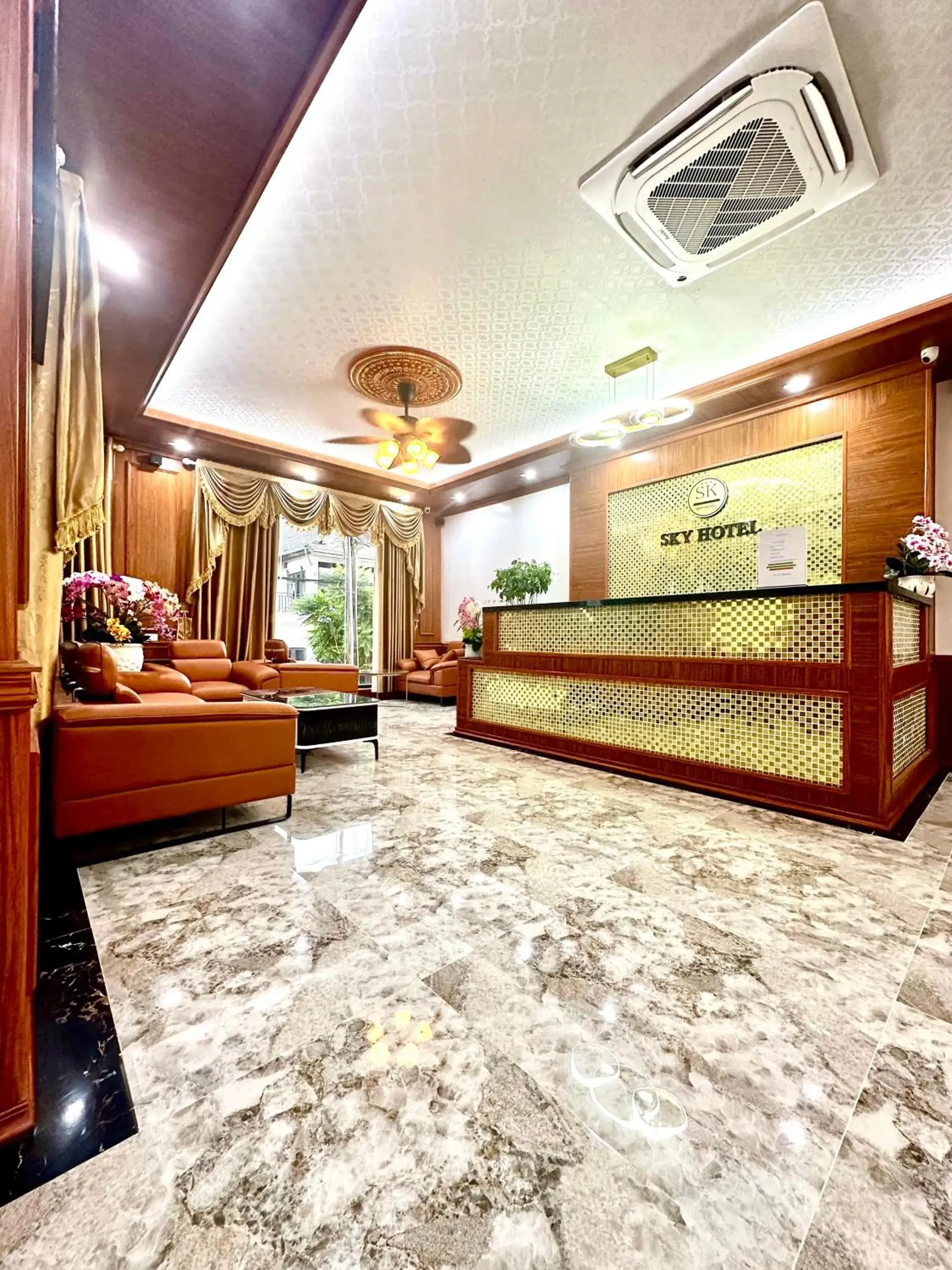 Lobby or reception in Sky hotel Lobby or reception in Sky hotel