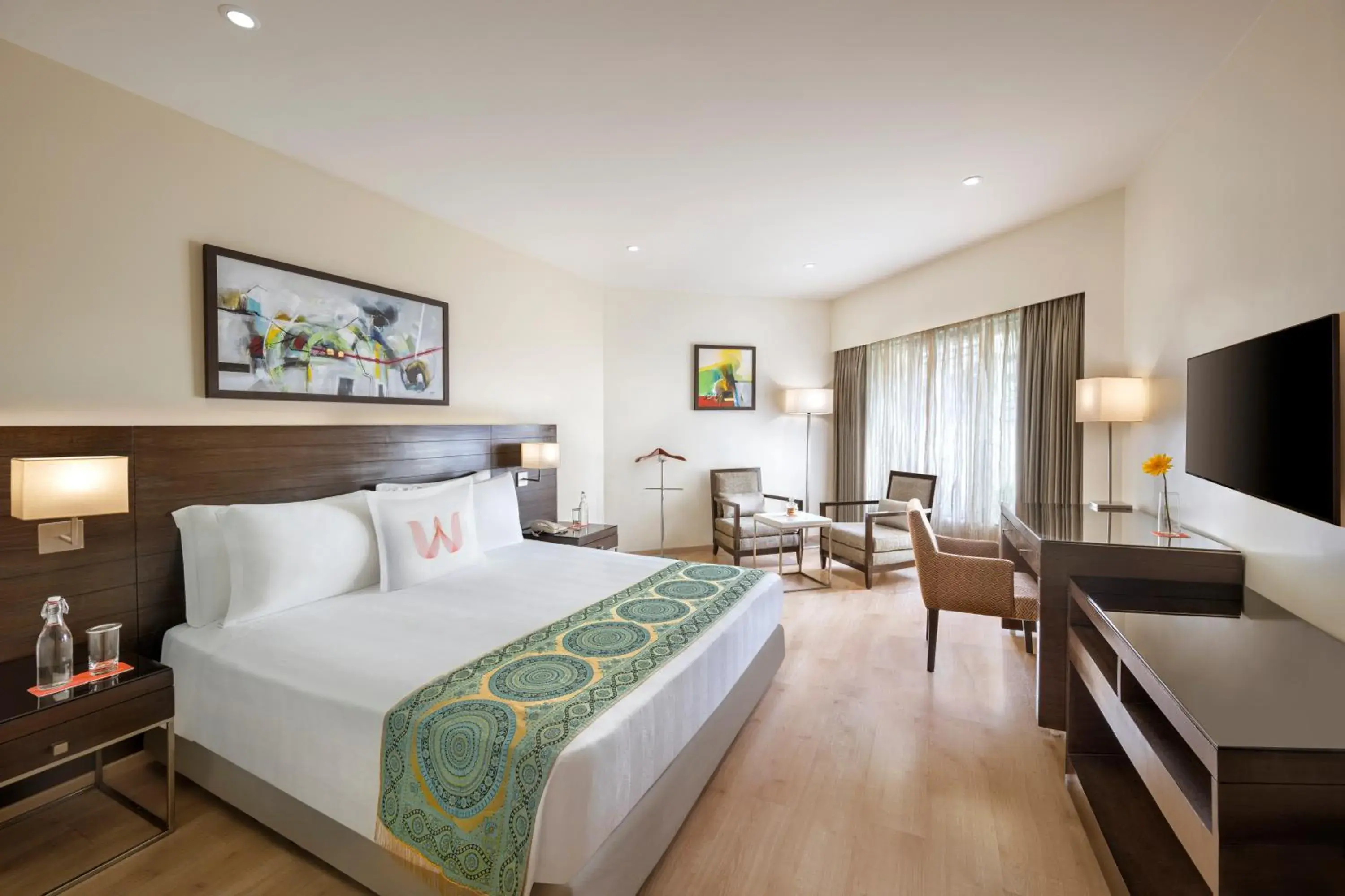 Bedroom, Bed in Welcomhotel by ITC Hotels, Rama International, Aurangabad Bedroom, Bed in Welcomhotel by ITC Hotels, Rama International, Aurangabad