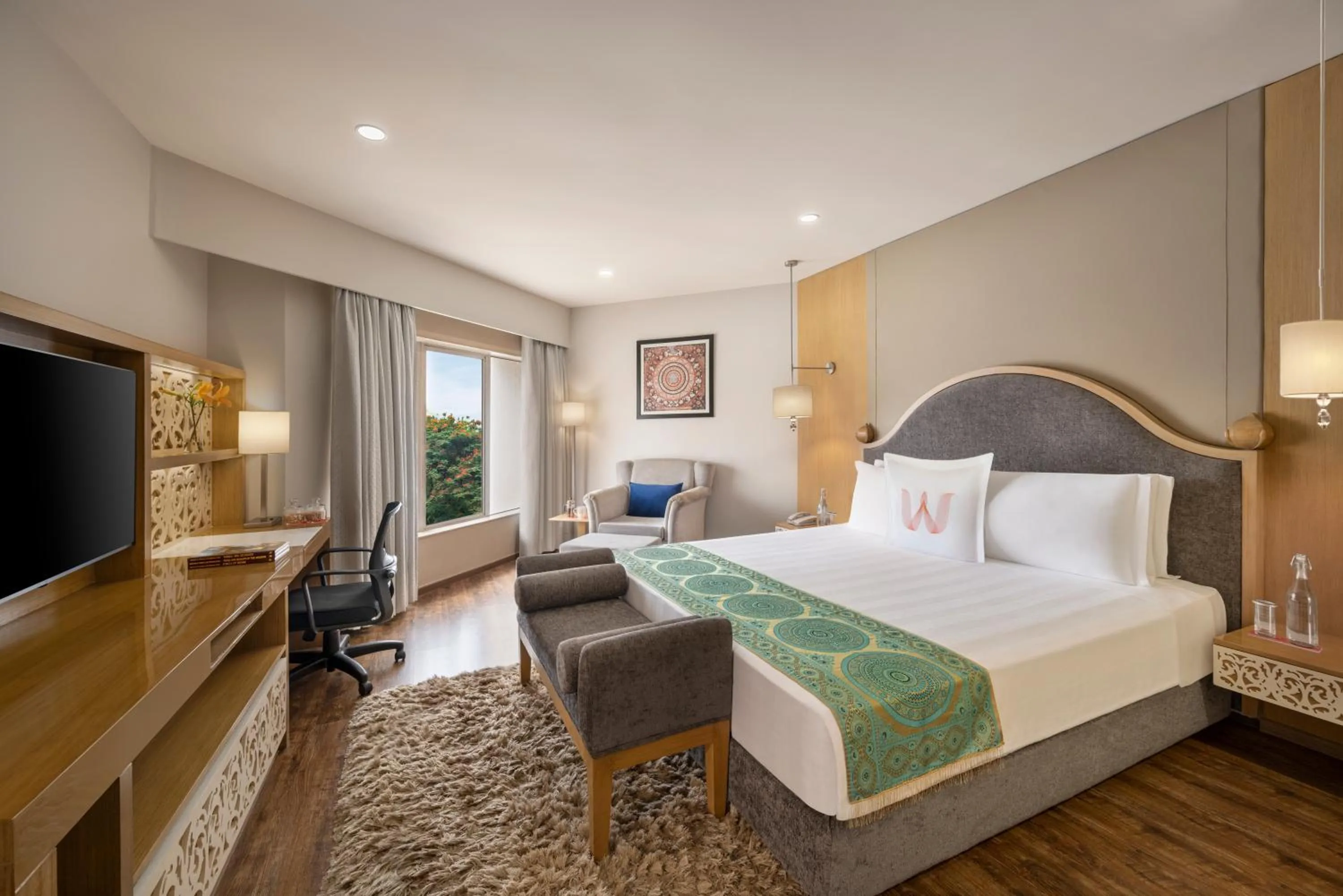 Bedroom, Bed in Welcomhotel by ITC Hotels, Rama International, Aurangabad