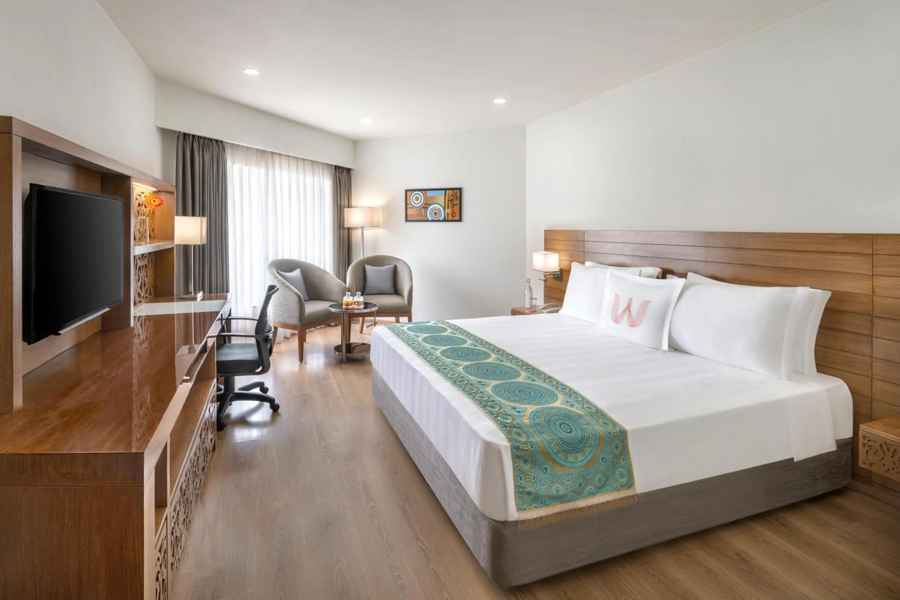 Bedroom, Bed in Welcomhotel by ITC Hotels, Rama International, Aurangabad