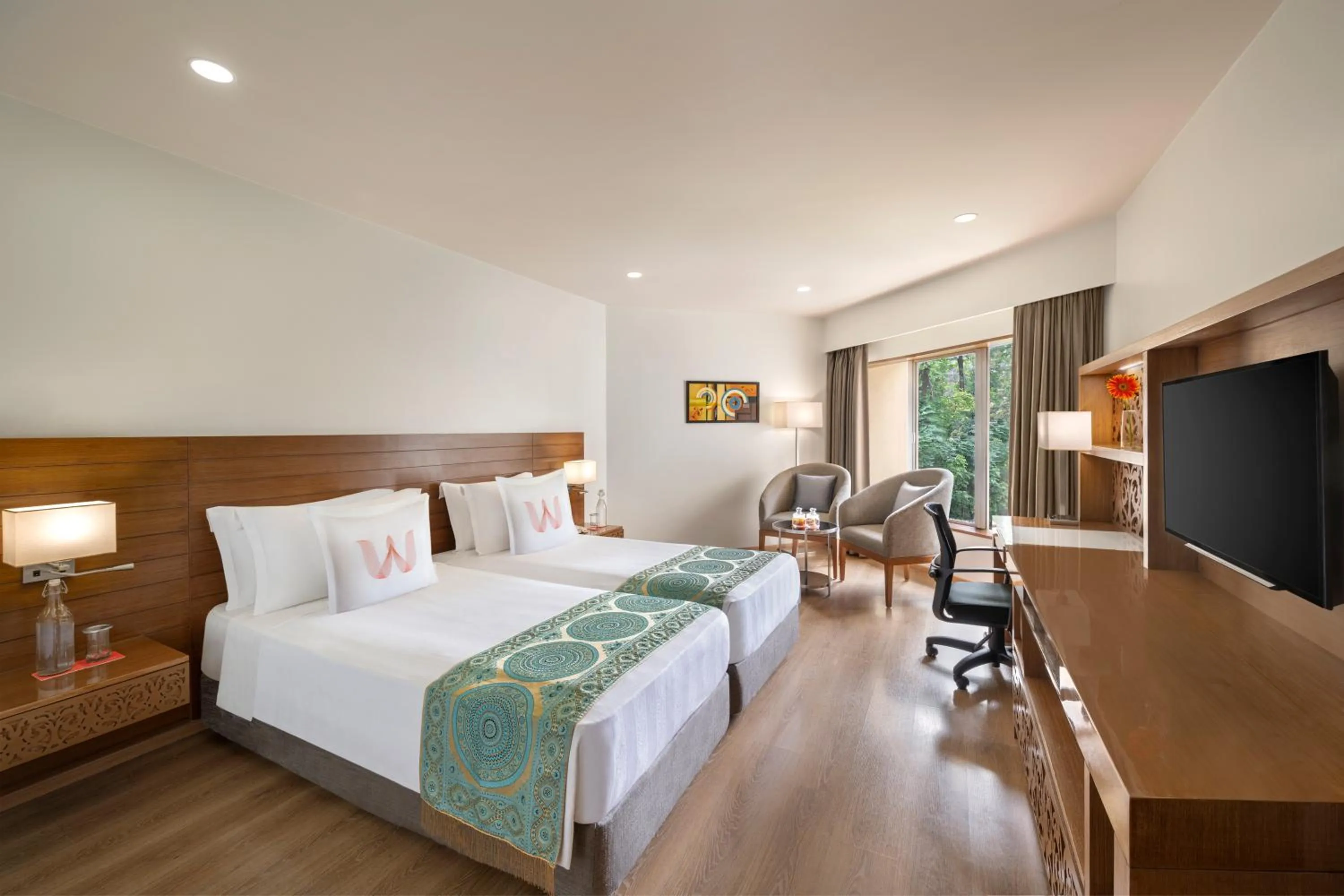 Bedroom, Bed in Welcomhotel by ITC Hotels, Rama International, Aurangabad