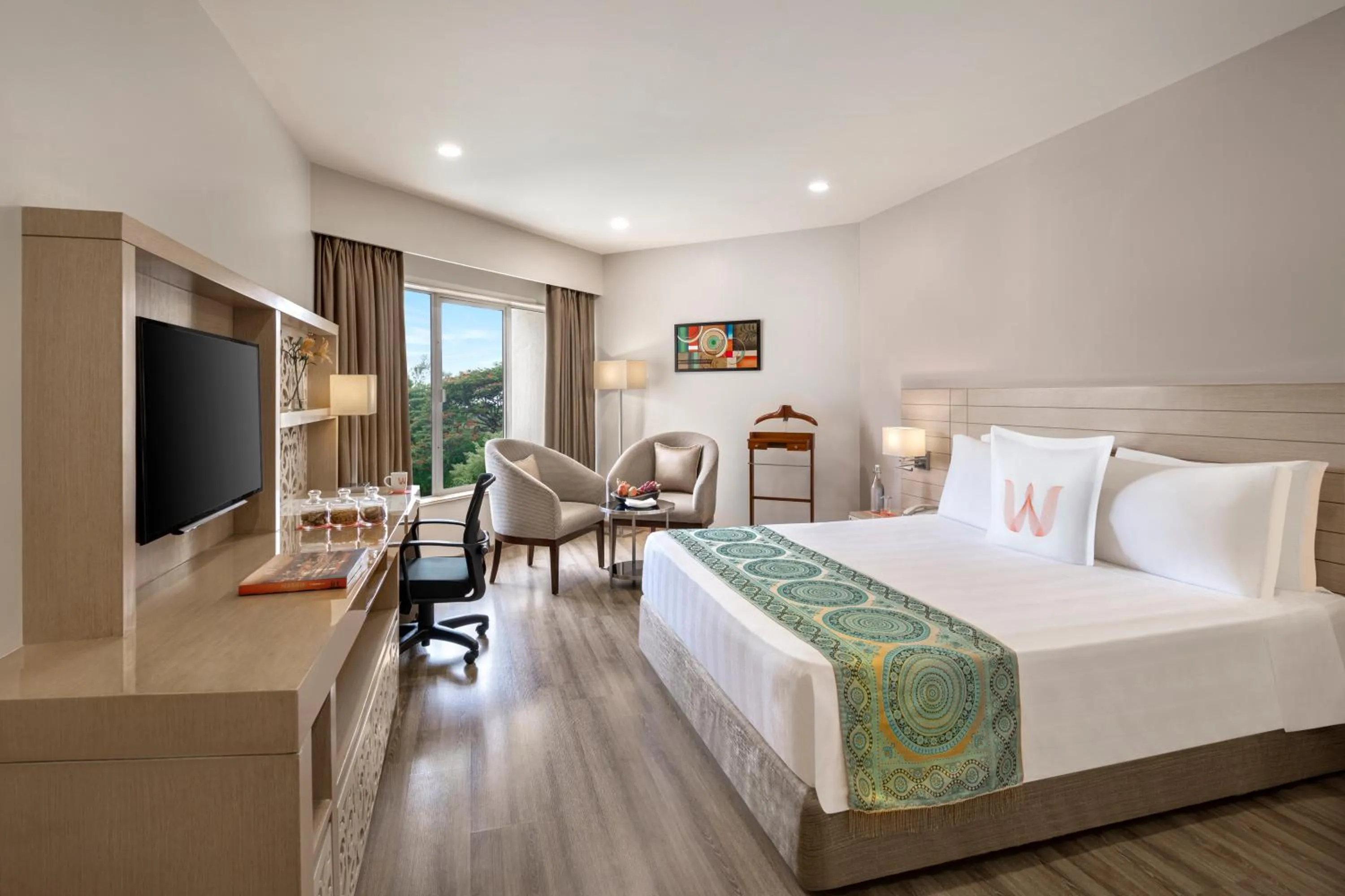 Bedroom, Bed in Welcomhotel by ITC Hotels, Rama International, Aurangabad