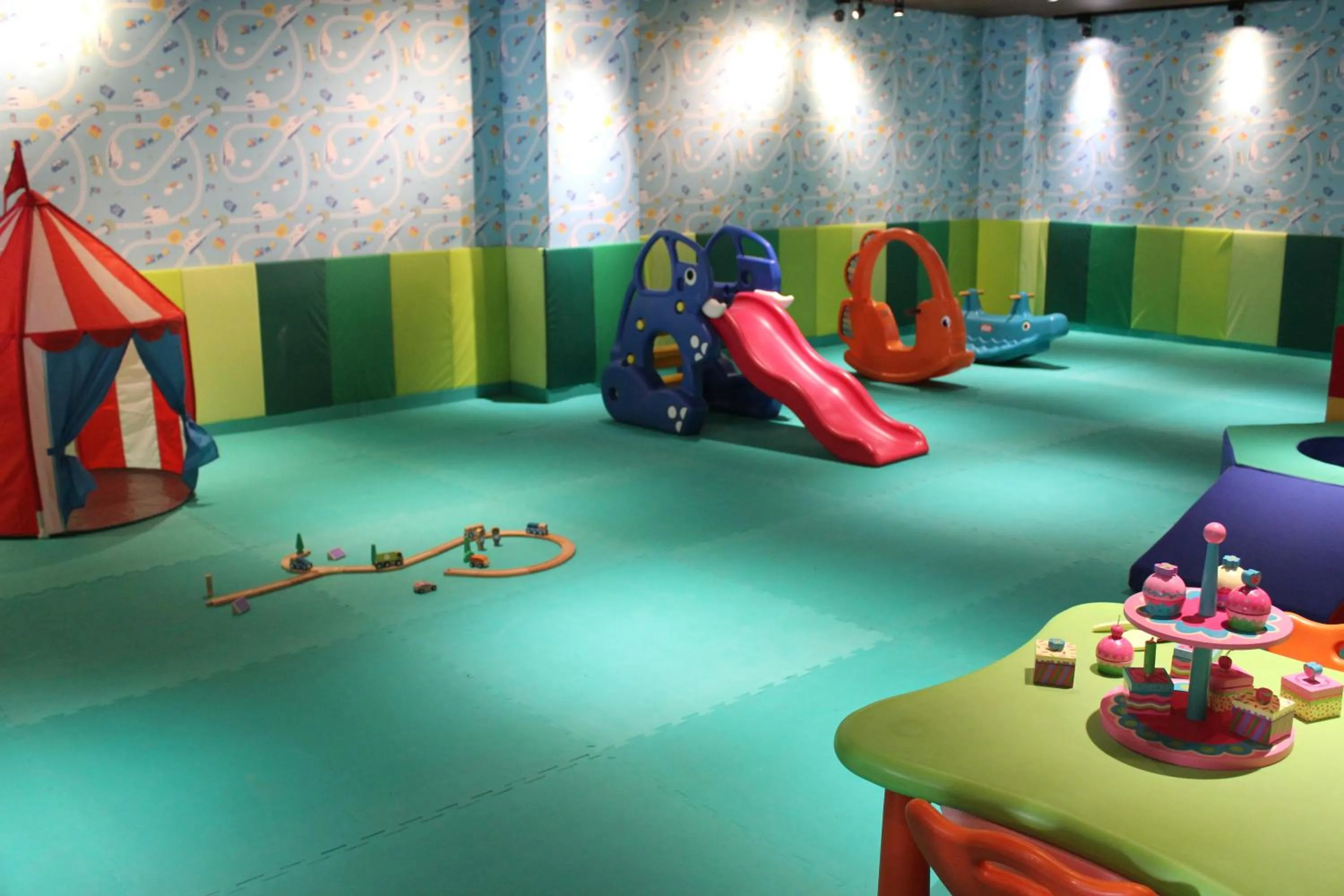 Children play ground in Hoya Hot Springs Resort & Spa