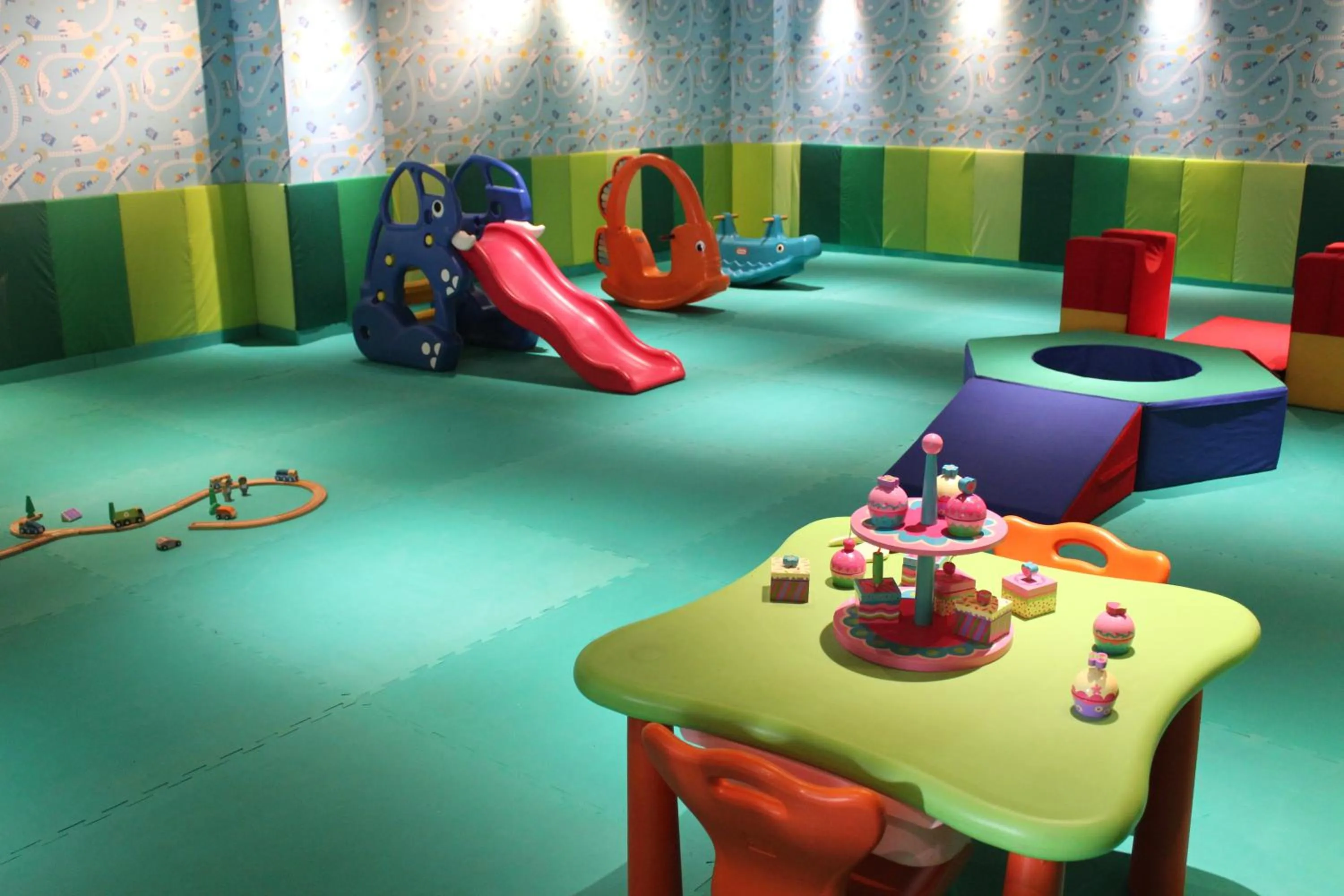 Children play ground in Hoya Hot Springs Resort & Spa