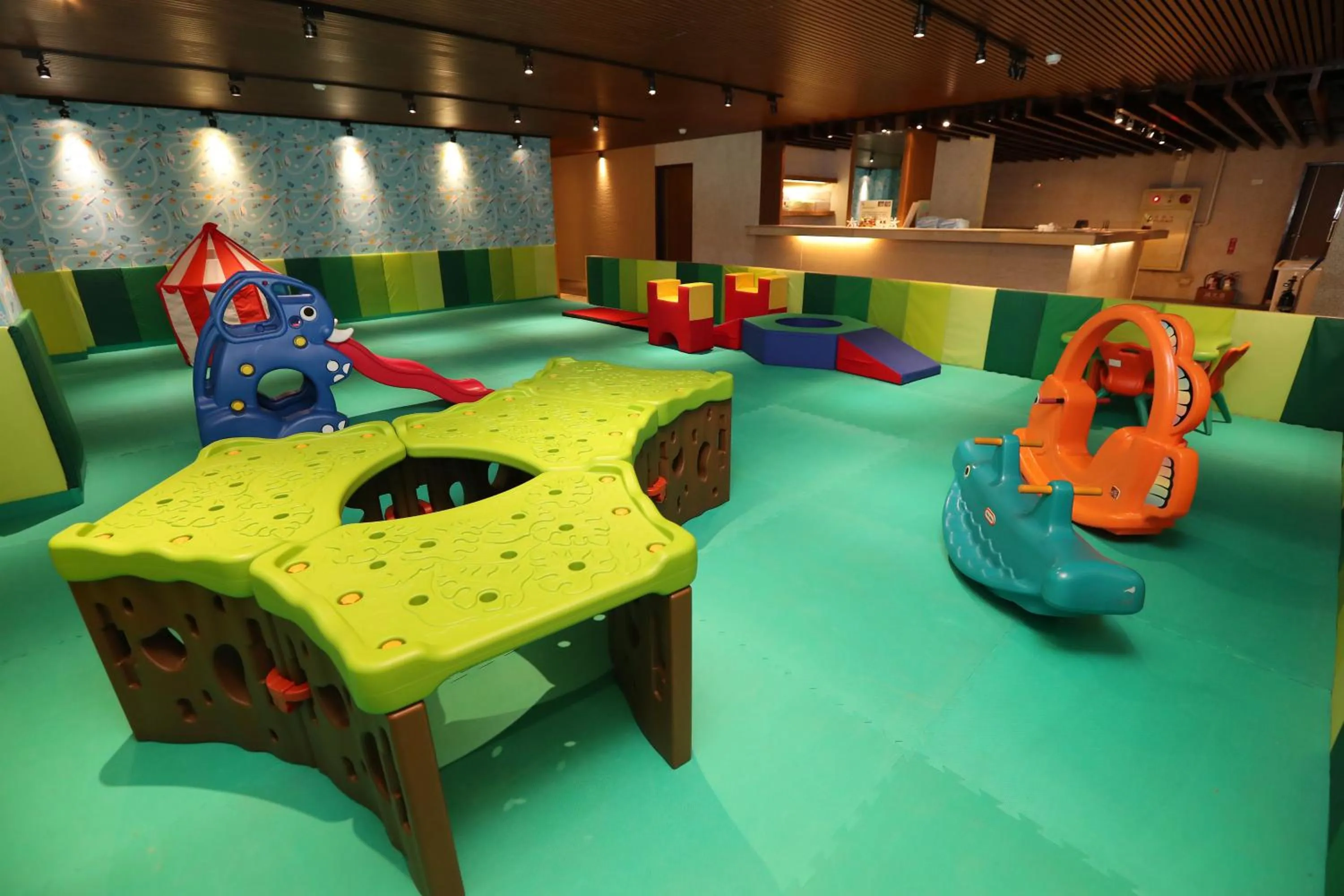 Children play ground in Hoya Hot Springs Resort & Spa