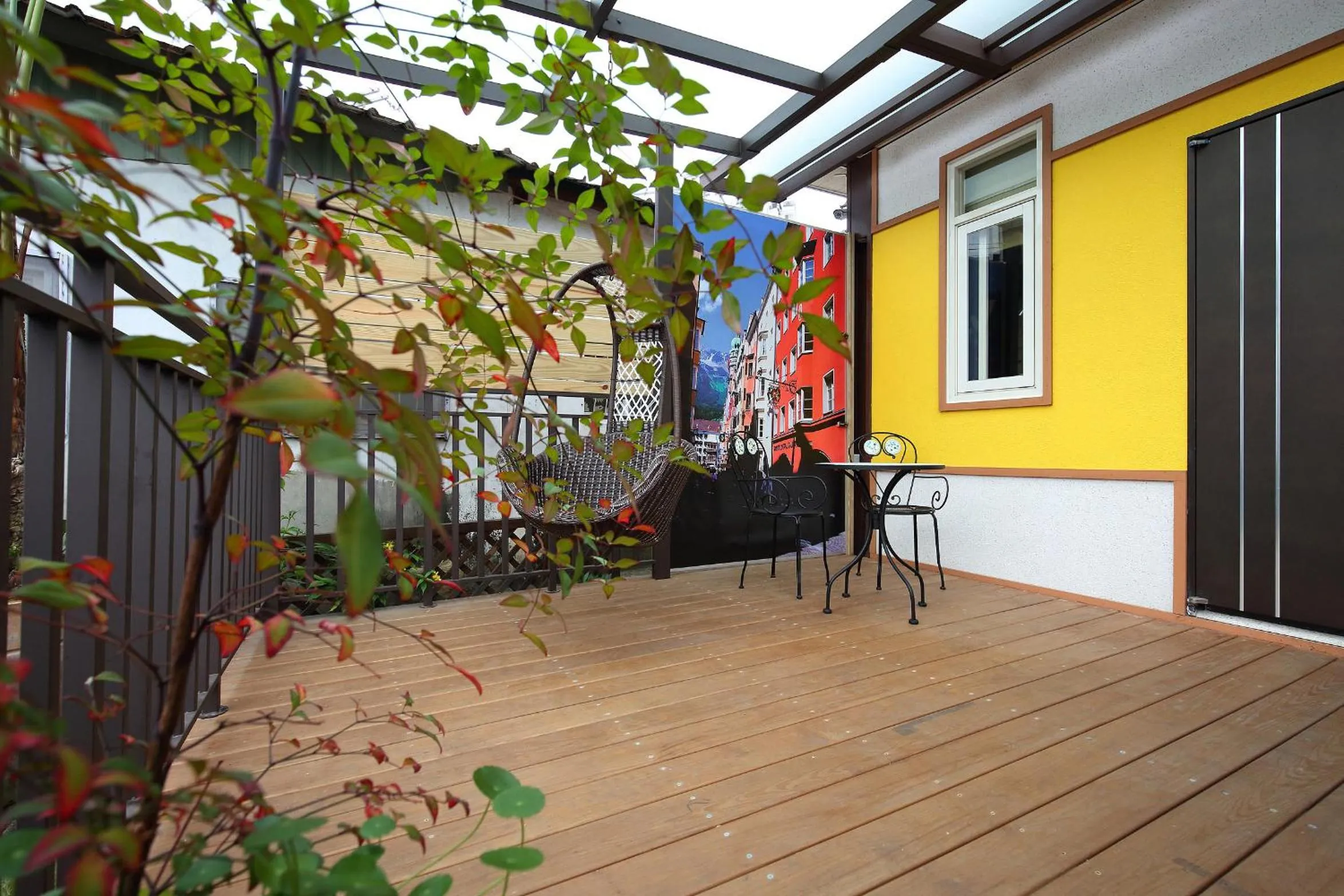 Balcony/Terrace in Jasmine Orange B&B