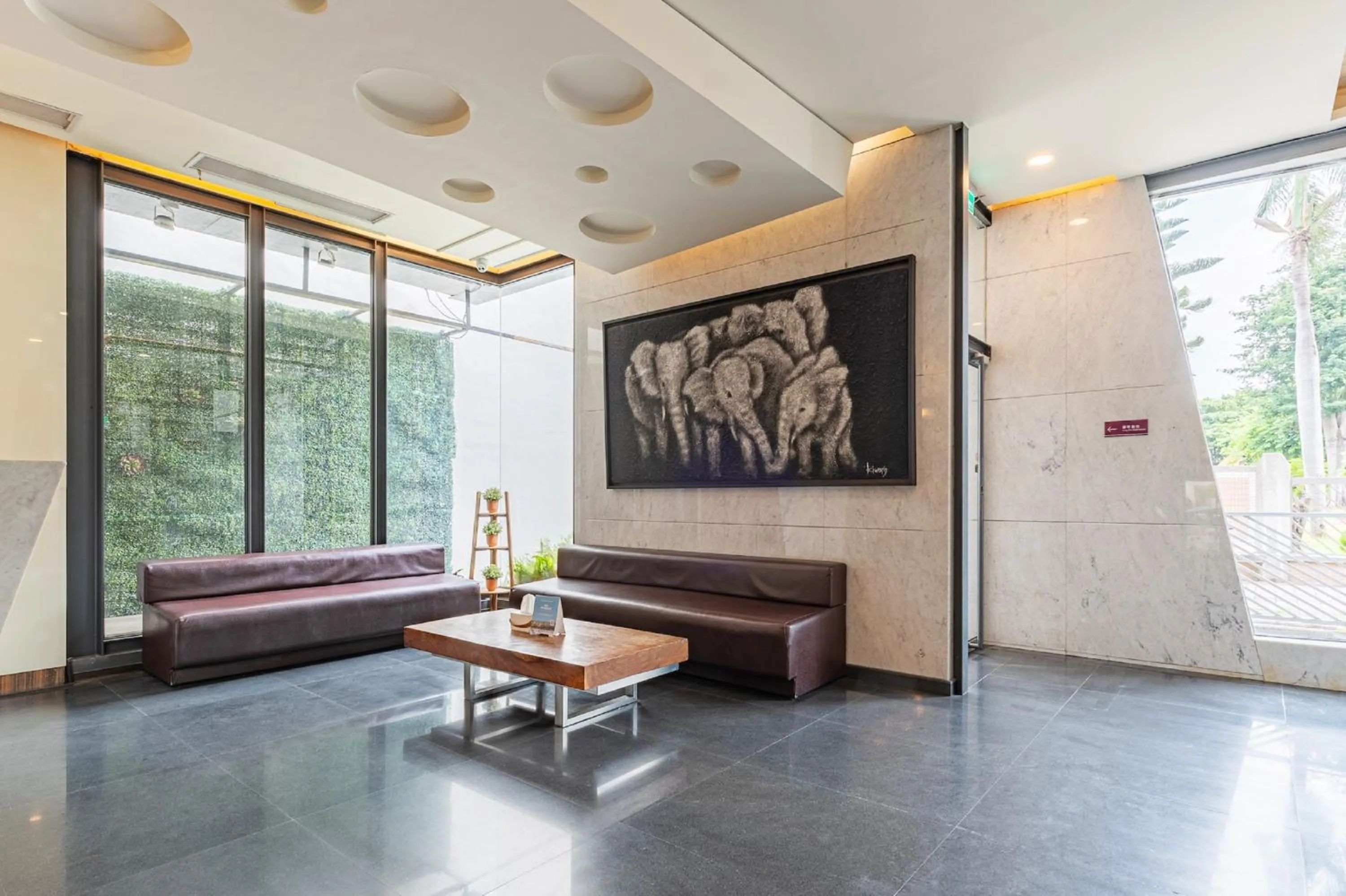 Lobby or reception in The Galerie Hotel