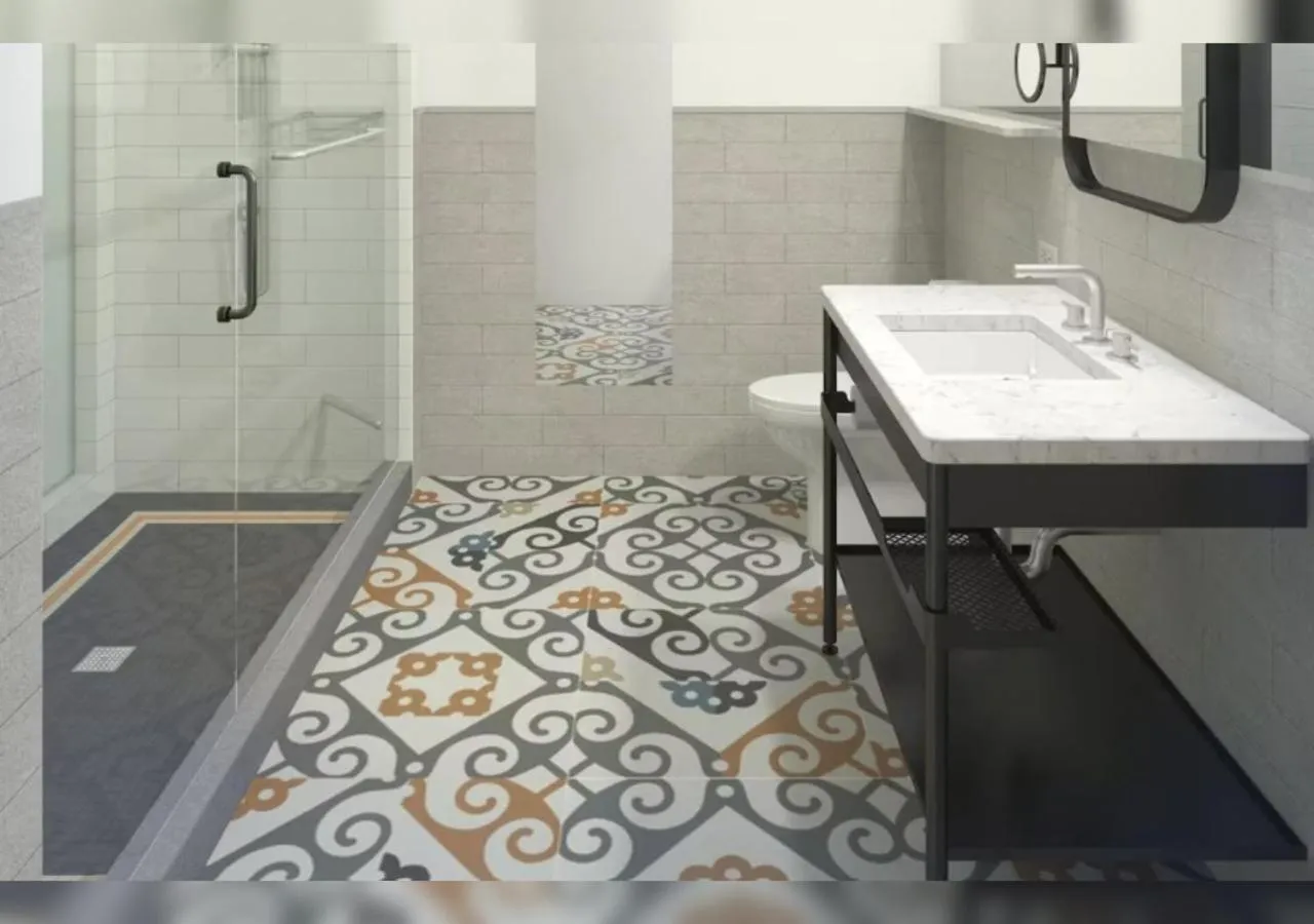 Bathroom in Hotel Indigo Lower East Side New York by IHG