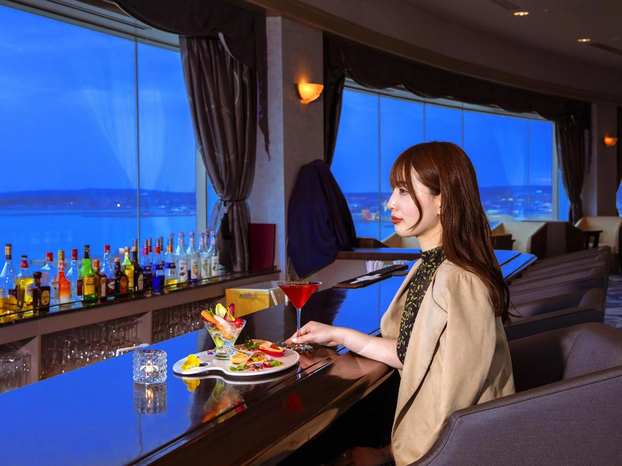 Lounge or bar in Surfeel Hotel Wakkanai