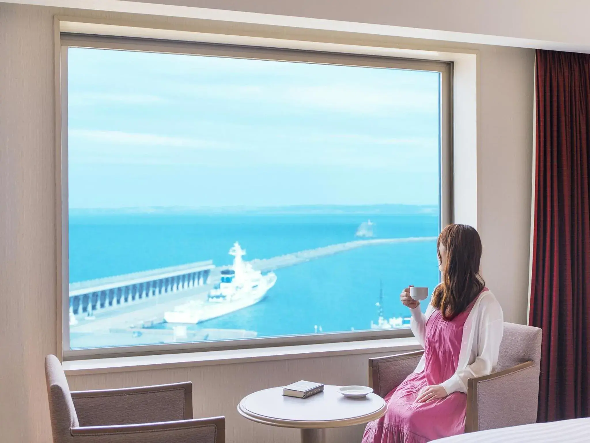 Sea view in Surfeel Hotel Wakkanai Sea view in Surfeel Hotel Wakkanai