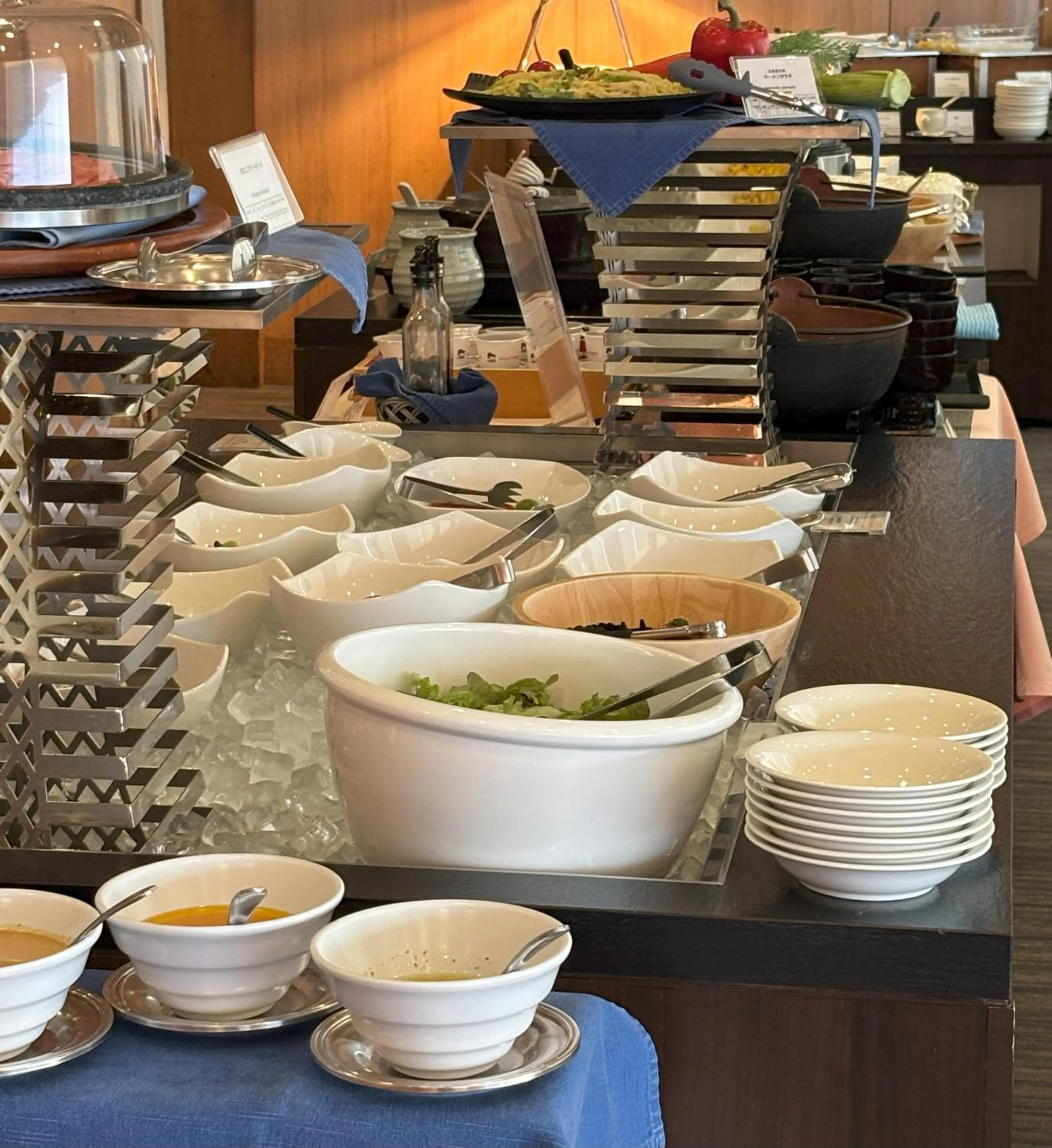 Buffet breakfast in Surfeel Hotel Wakkanai