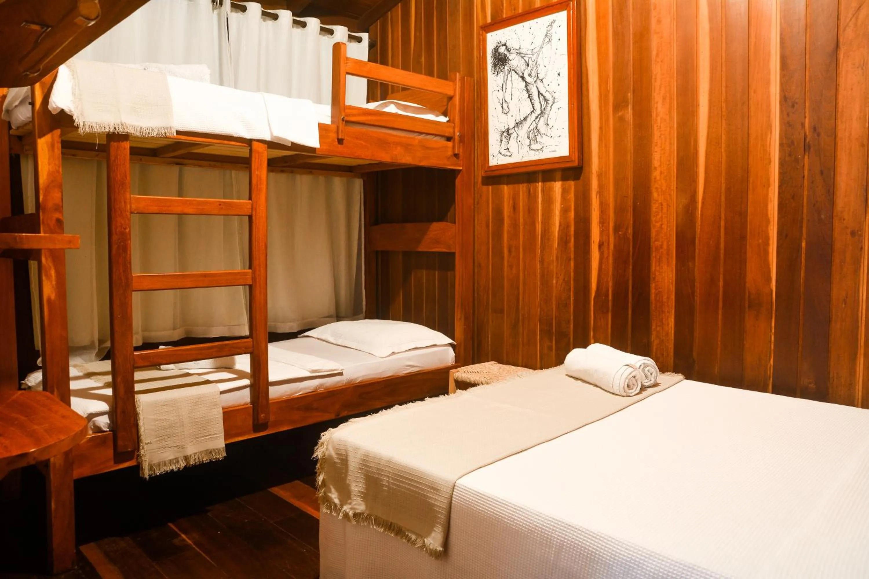 Bed in Local Brasil House