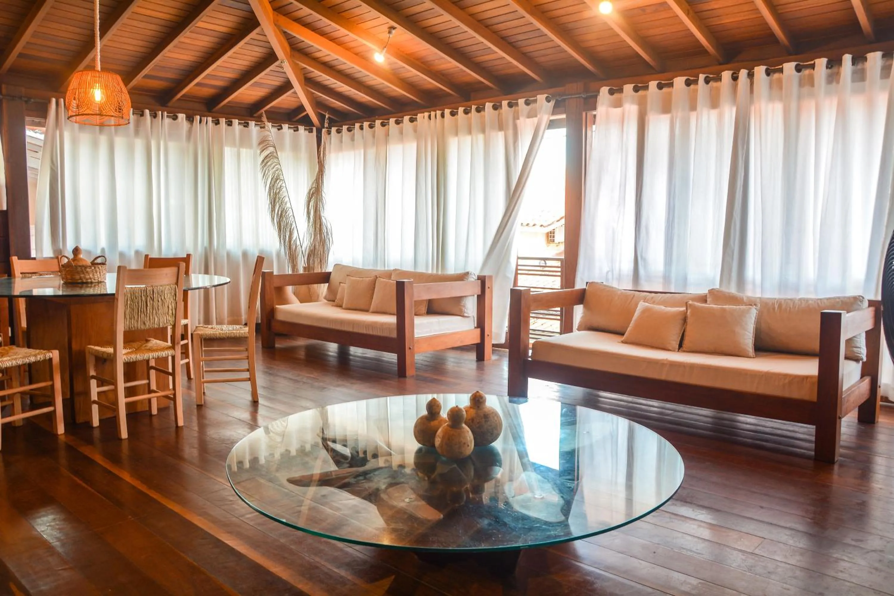 Living room in Local Brasil House