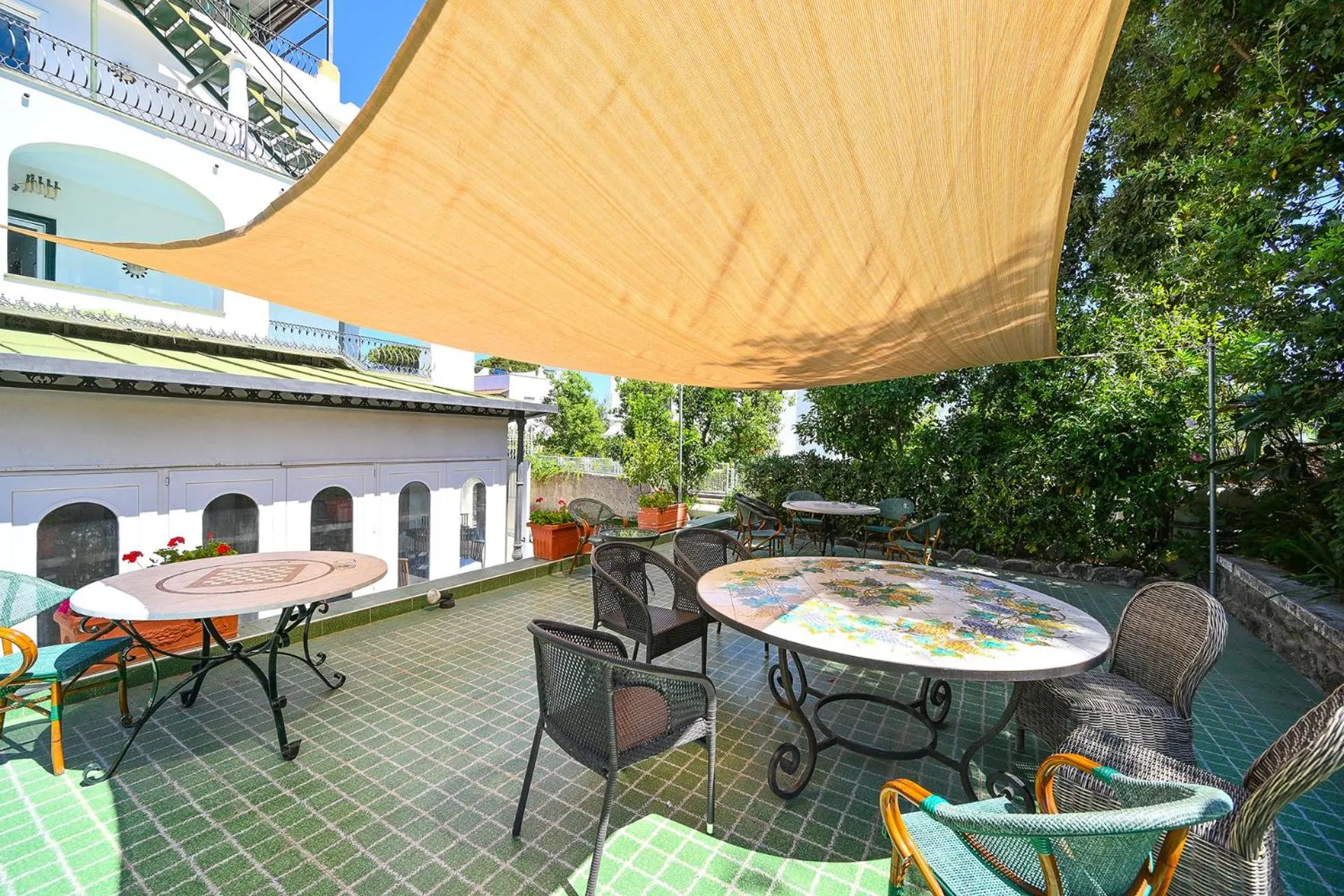 Patio in Av Isola Verde Hotel Thermal Spa